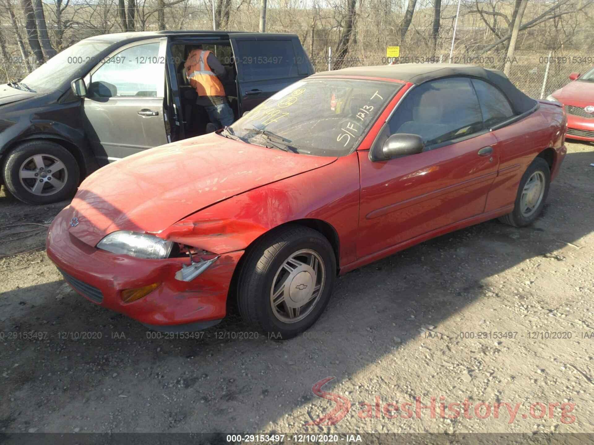 4G1JF32TXVB107894 1997 CHEVROLET CAVALIER