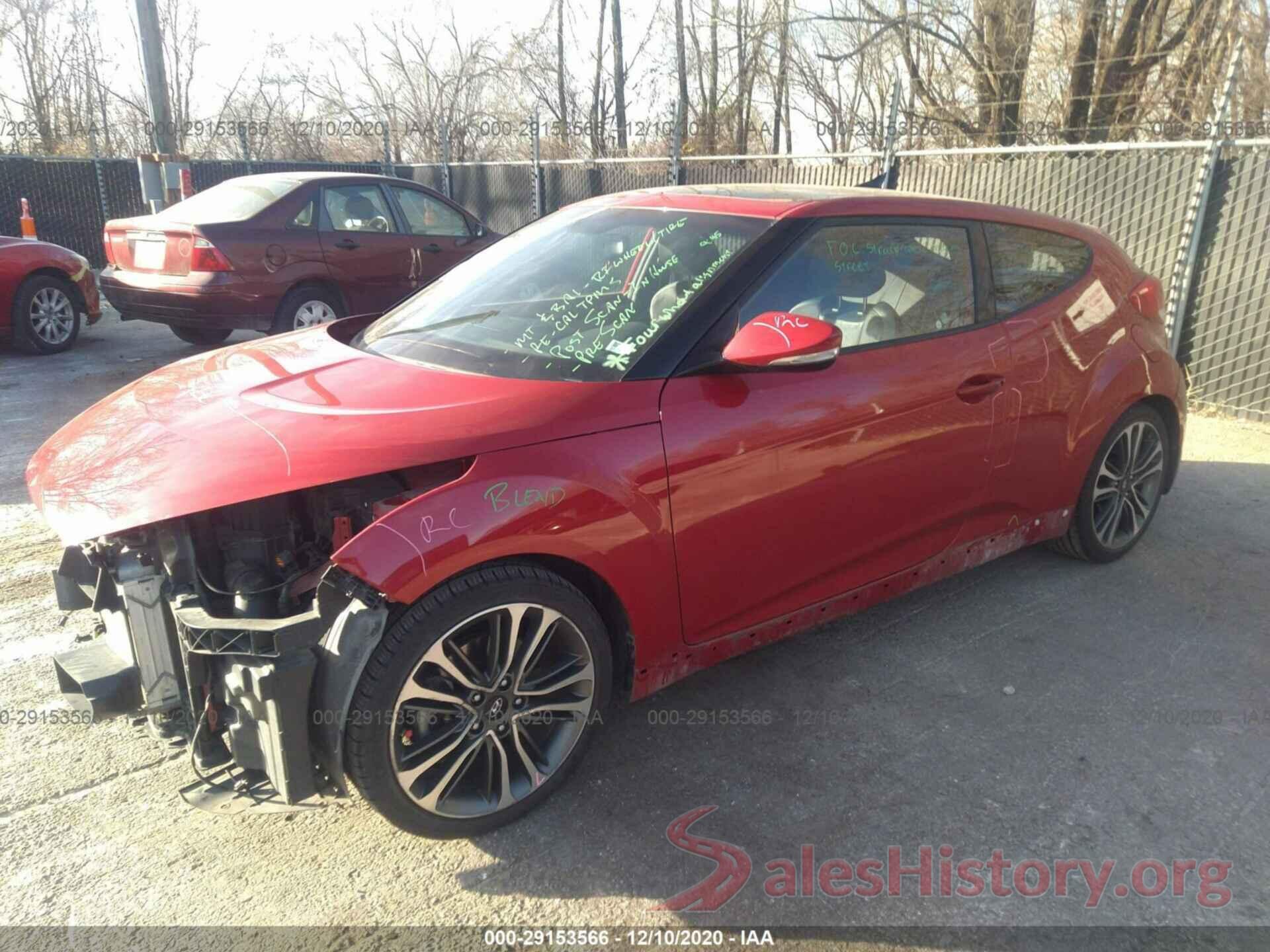 KMHTC6AE8GU279374 2016 HYUNDAI VELOSTER