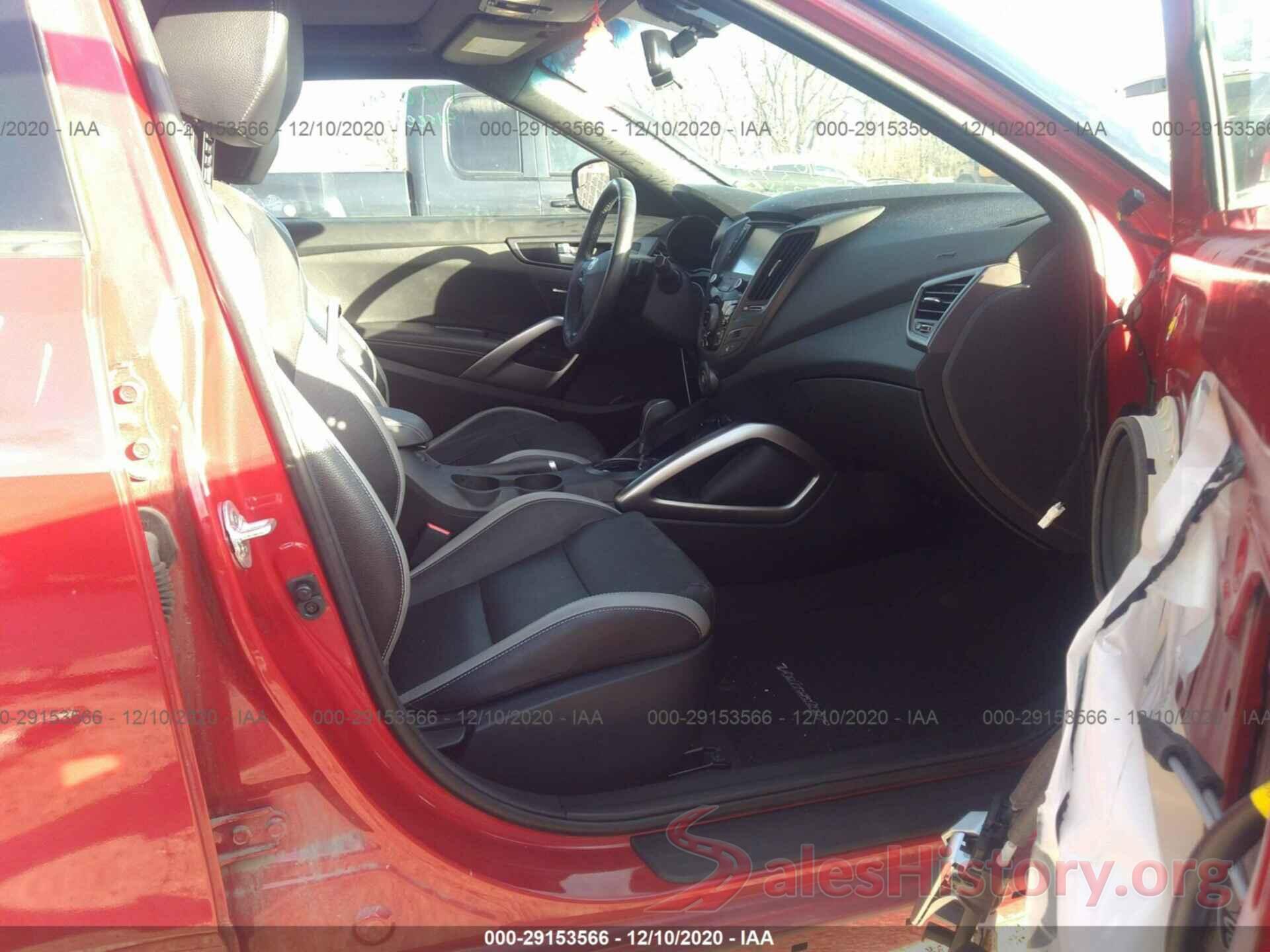 KMHTC6AE8GU279374 2016 HYUNDAI VELOSTER