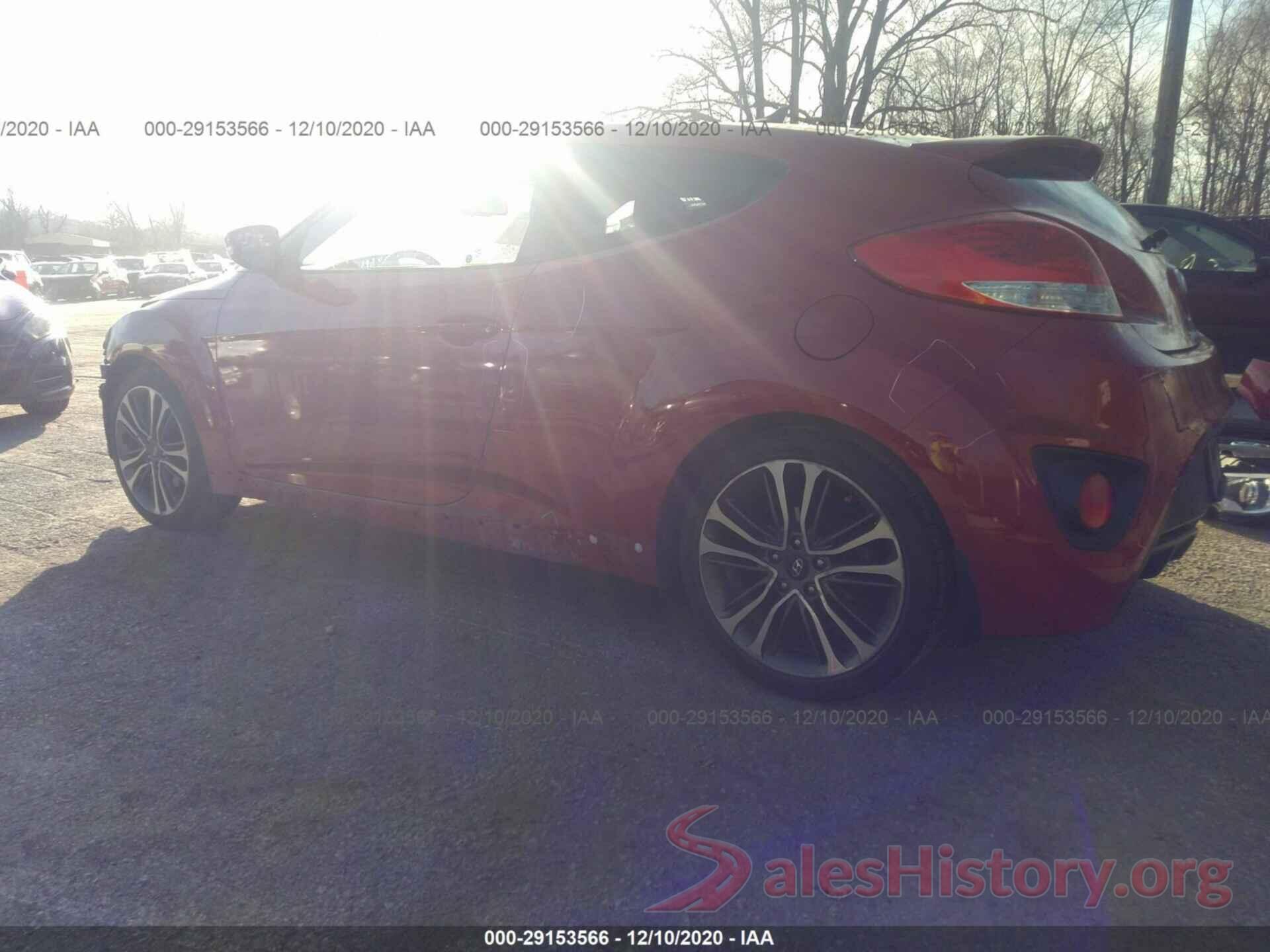 KMHTC6AE8GU279374 2016 HYUNDAI VELOSTER