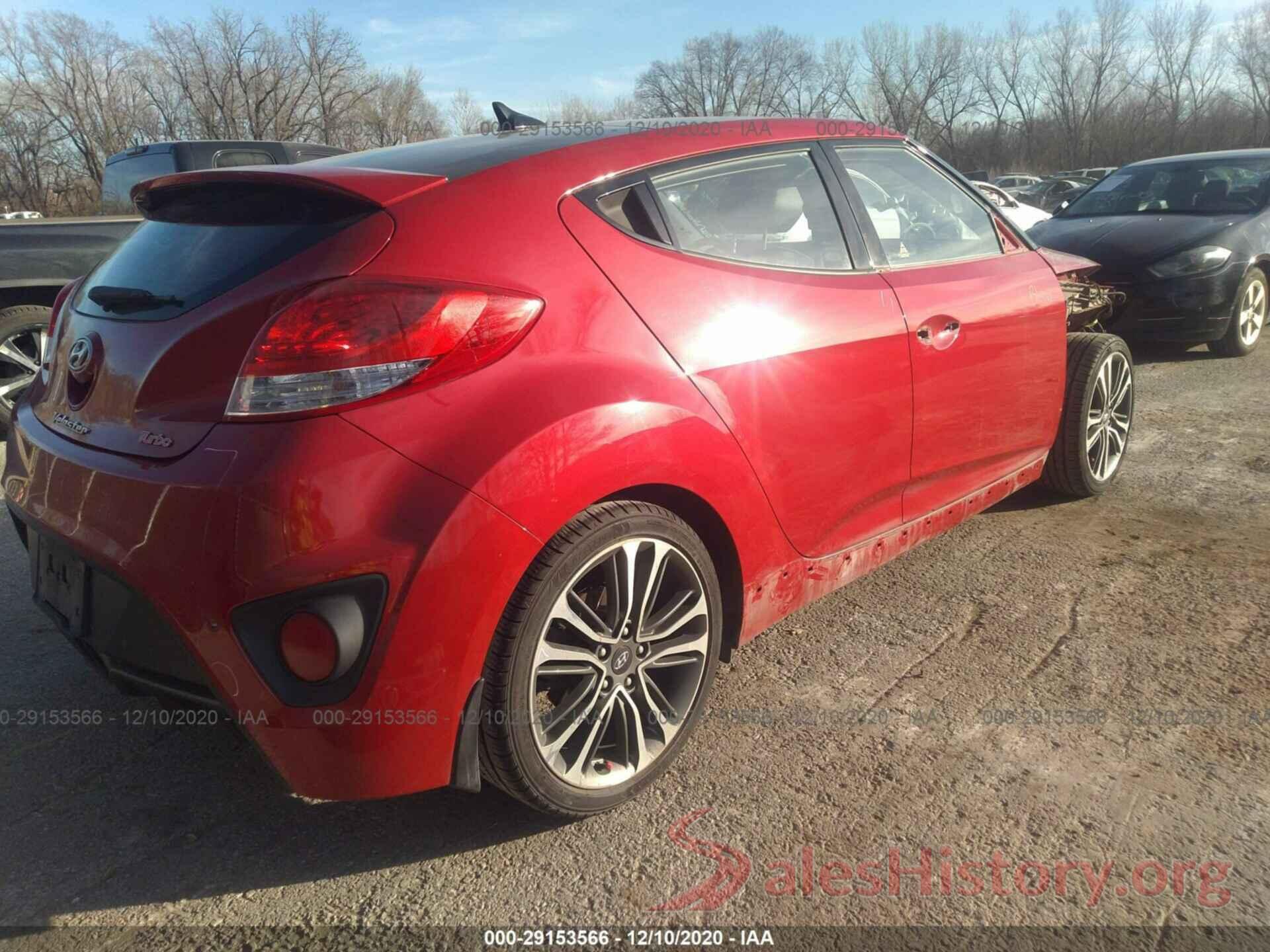 KMHTC6AE8GU279374 2016 HYUNDAI VELOSTER