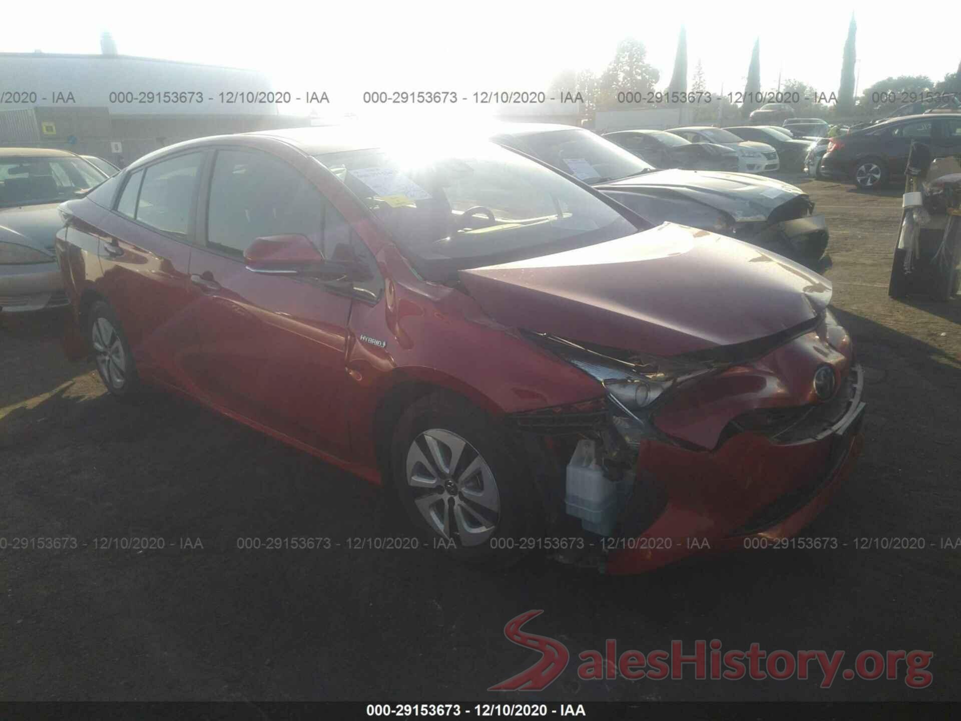 JTDKBRFU0J3082345 2018 TOYOTA PRIUS