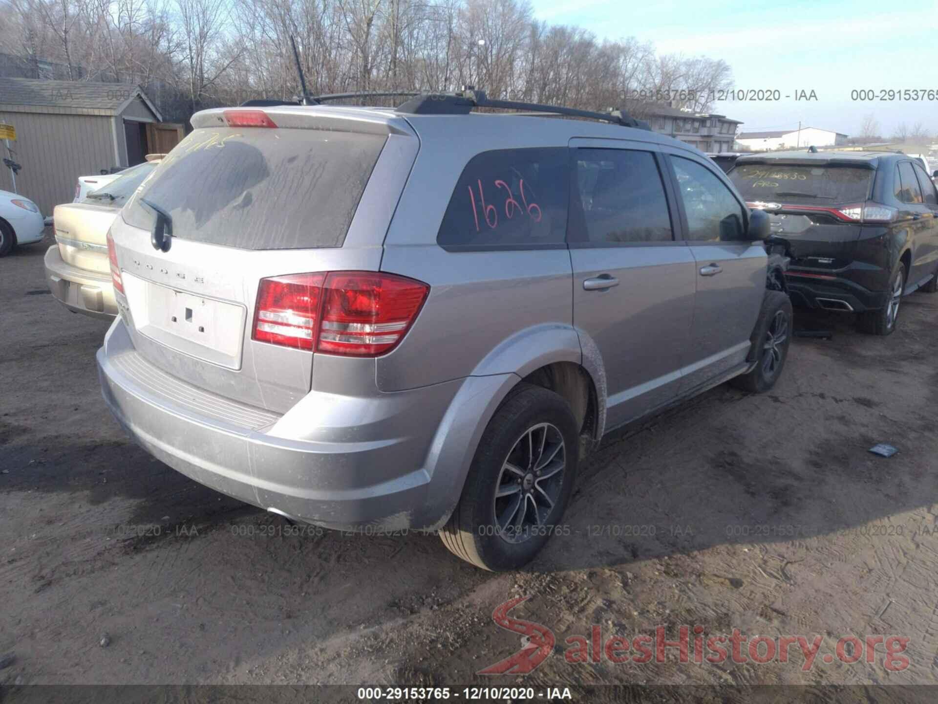 3C4PDCAB7JT507308 2018 DODGE JOURNEY