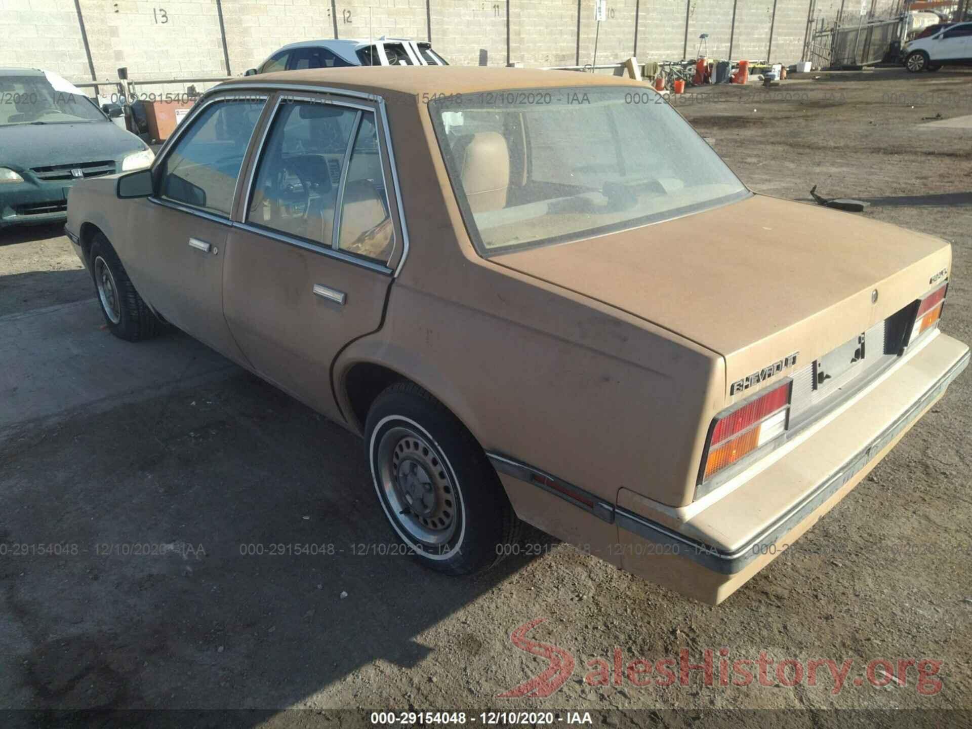 1G1JC5114HK101129 1987 Chevrolet Cavalier