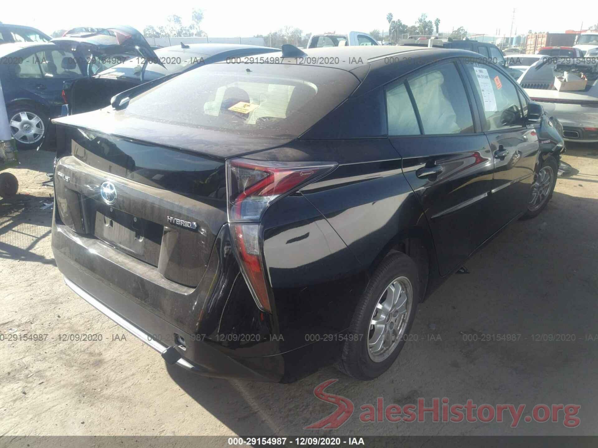 JTDKARFU4G3523955 2016 TOYOTA PRIUS