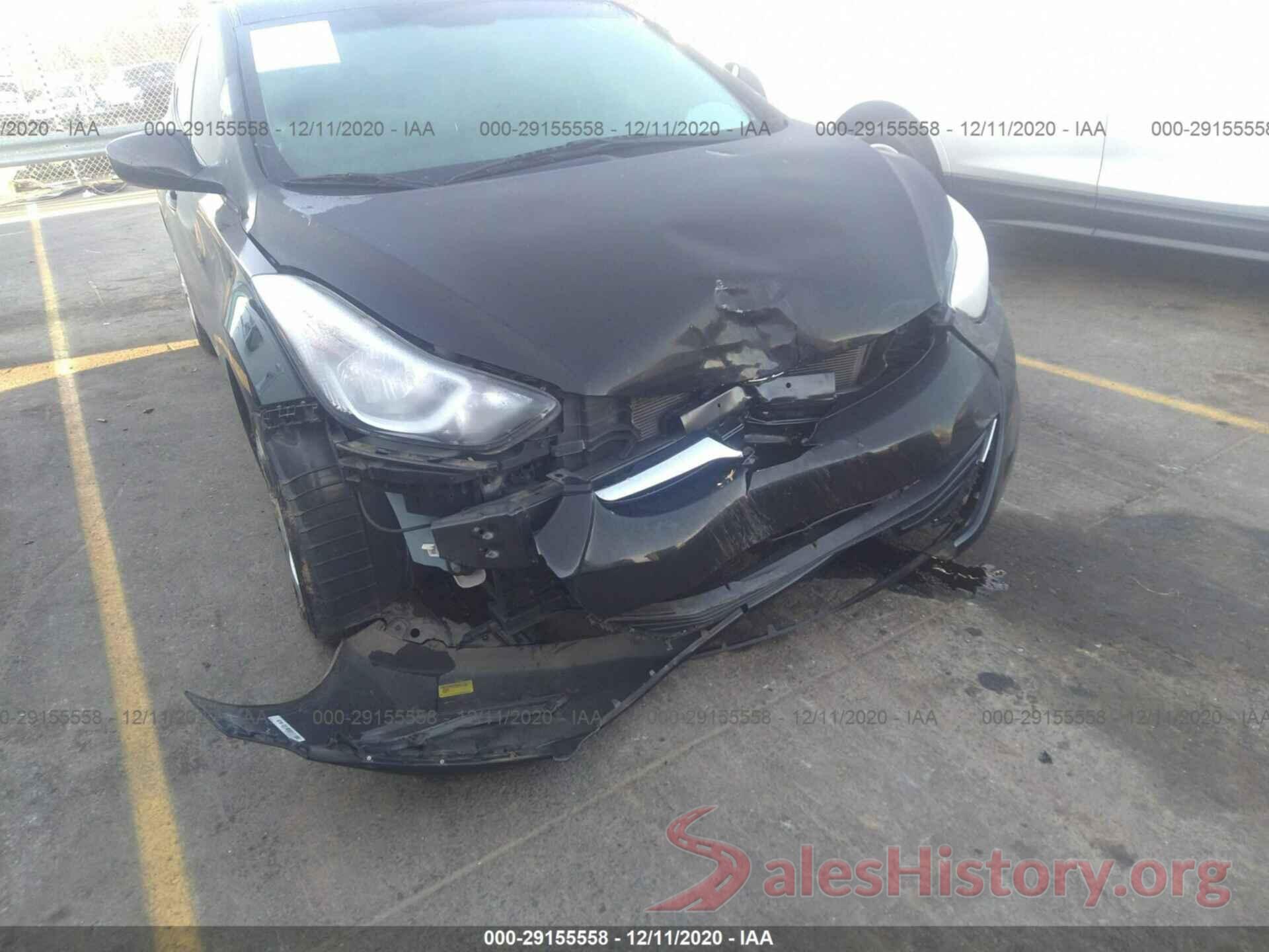 5NPDH4AE3GH785803 2016 HYUNDAI ELANTRA