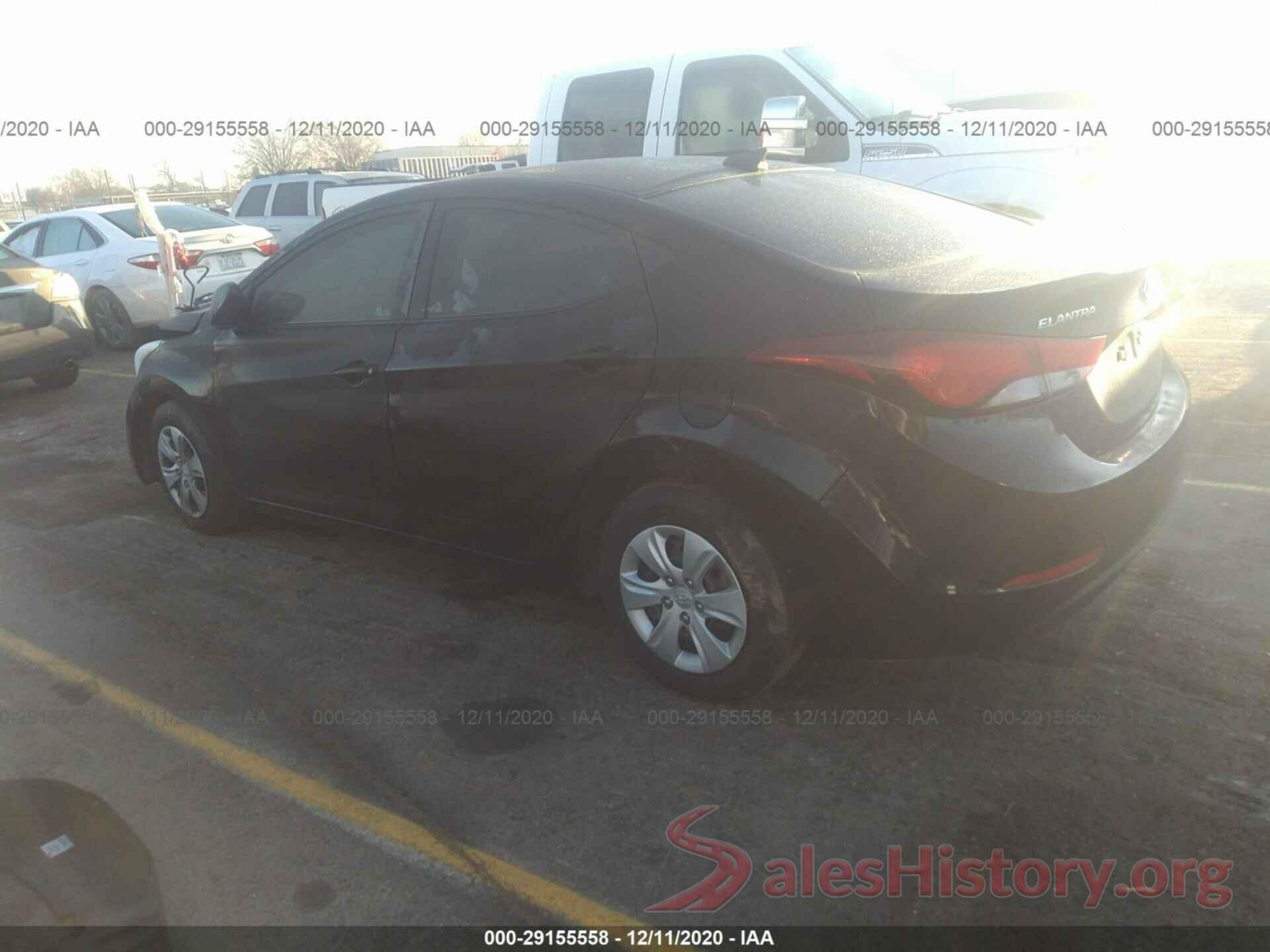 5NPDH4AE3GH785803 2016 HYUNDAI ELANTRA