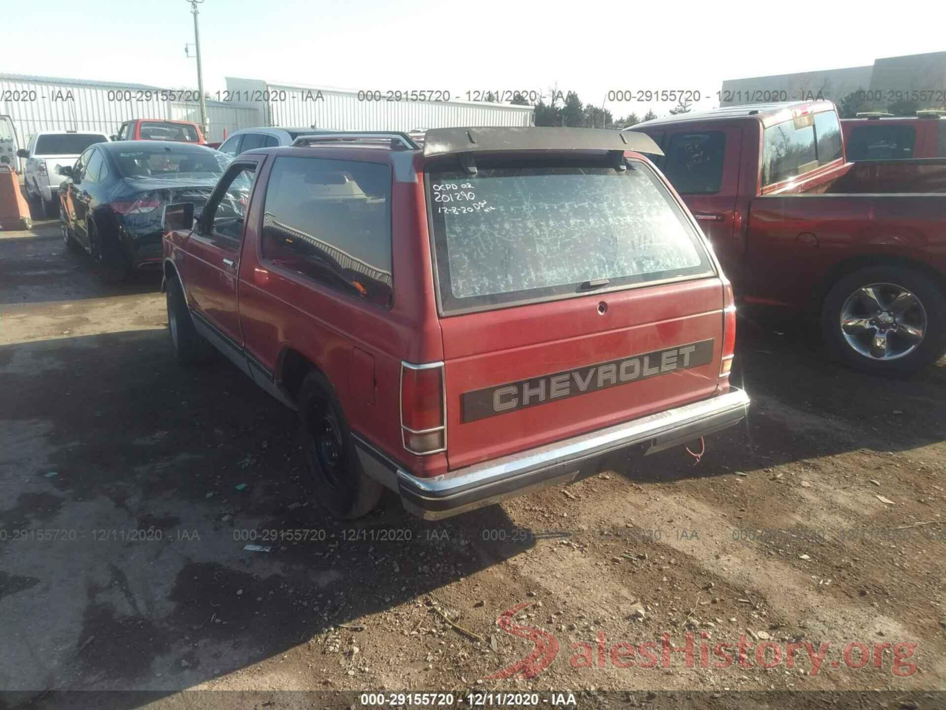 1GNCS18RXH8216684 1987 Chevrolet Blazer