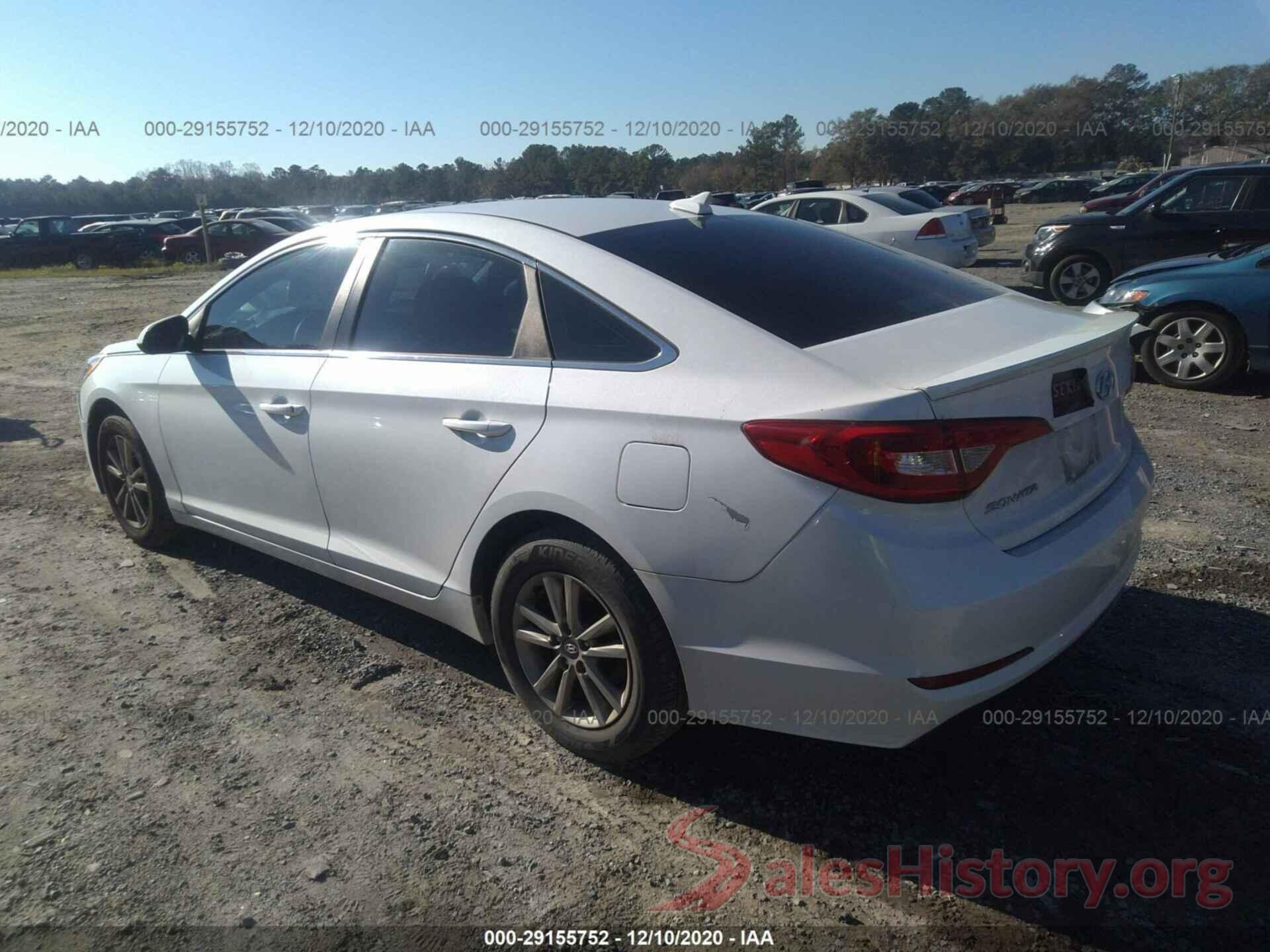 5NPE24AF4HH491200 2017 HYUNDAI SONATA