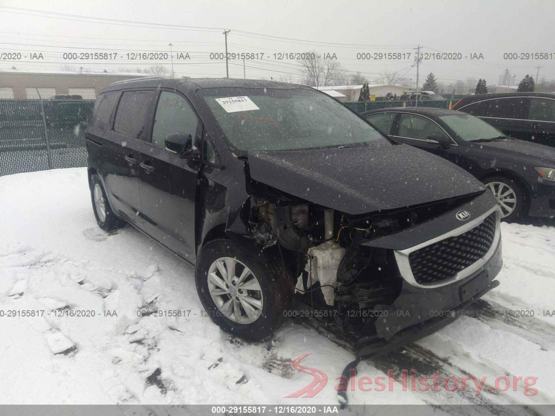 KNDMB5C17G6158100 2016 KIA SEDONA