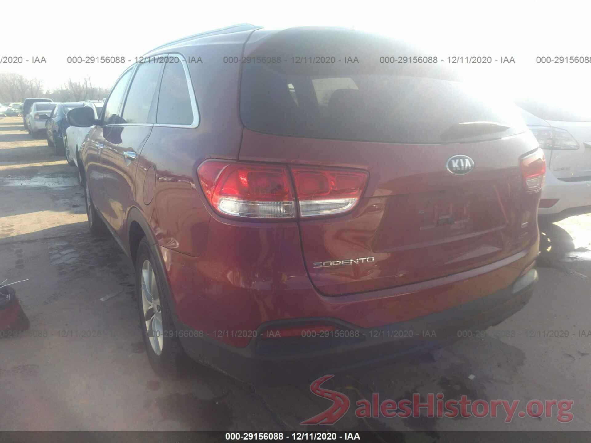 5XYPGDA35GG165511 2016 KIA SORENTO