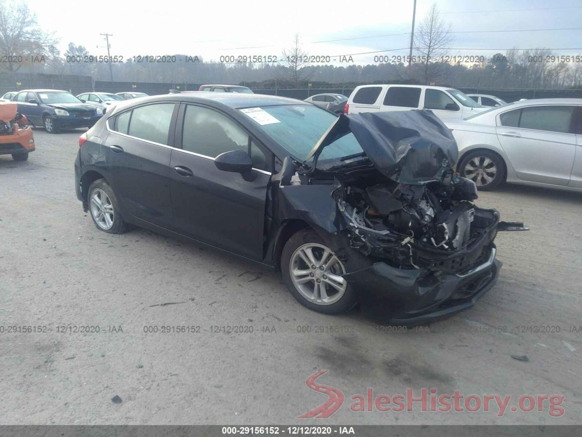 3G1BE6SM3JS645743 2018 CHEVROLET CRUZE