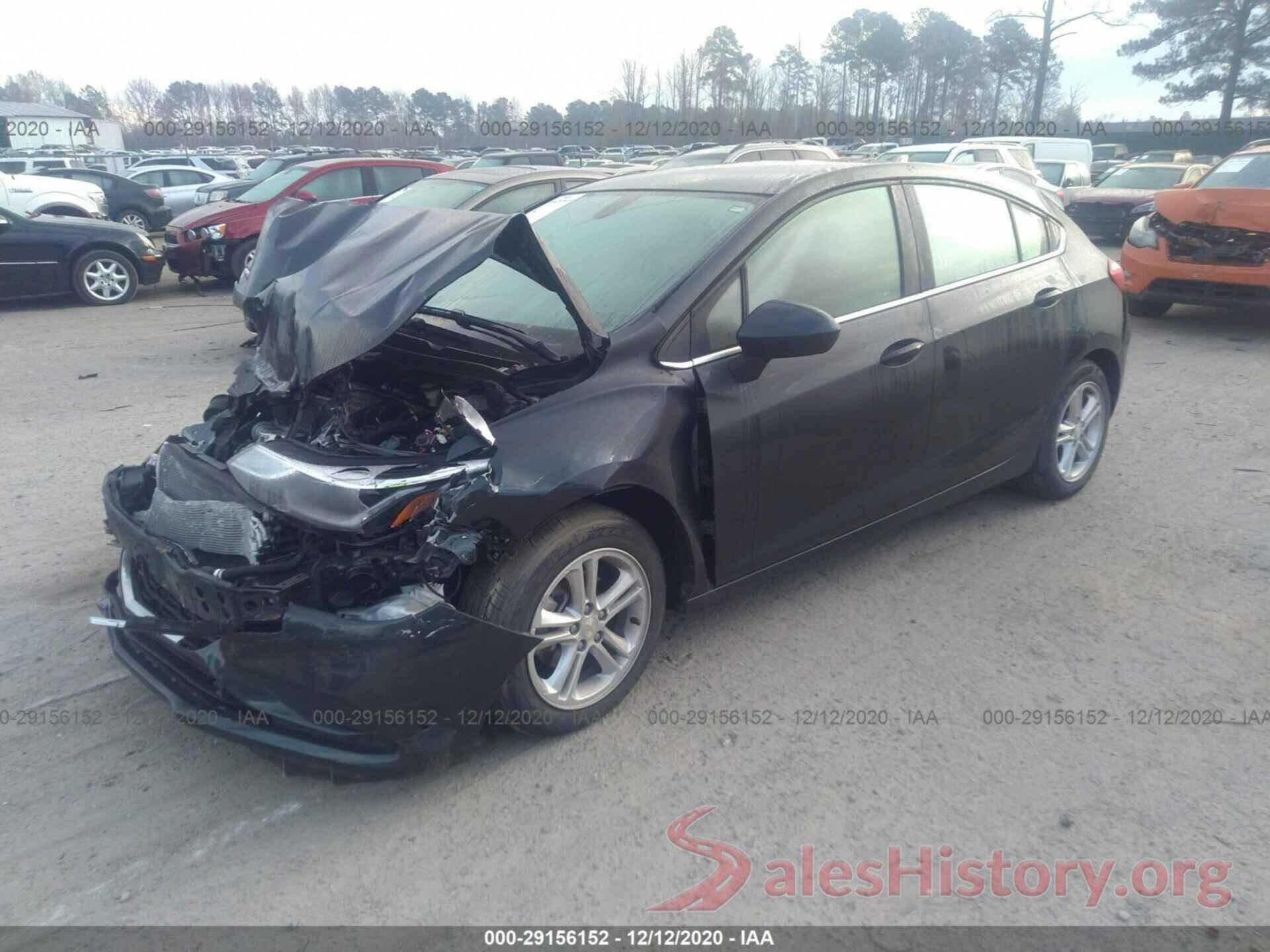 3G1BE6SM3JS645743 2018 CHEVROLET CRUZE