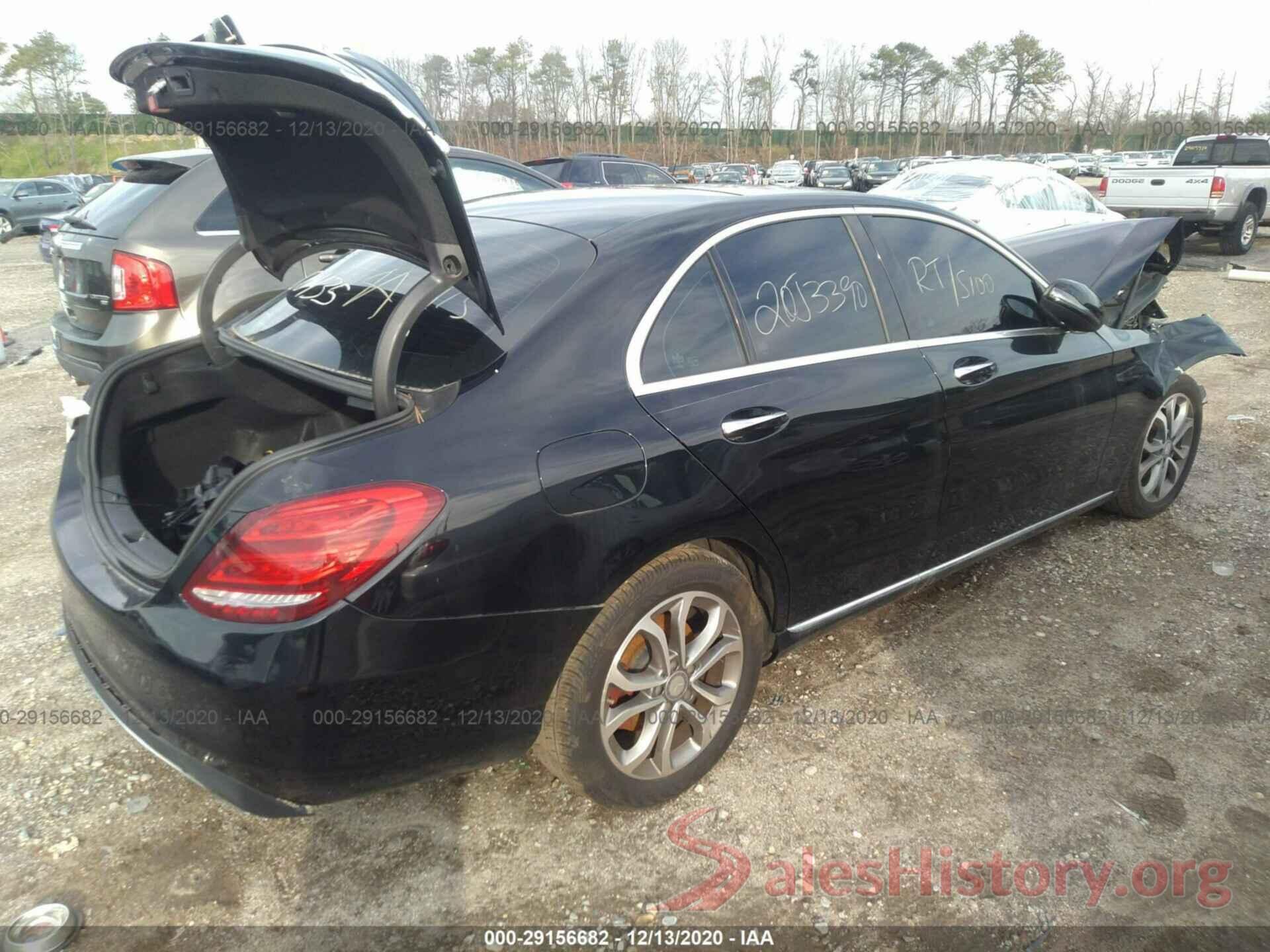 55SWF4KB6GU100435 2016 MERCEDES-BENZ C-CLASS