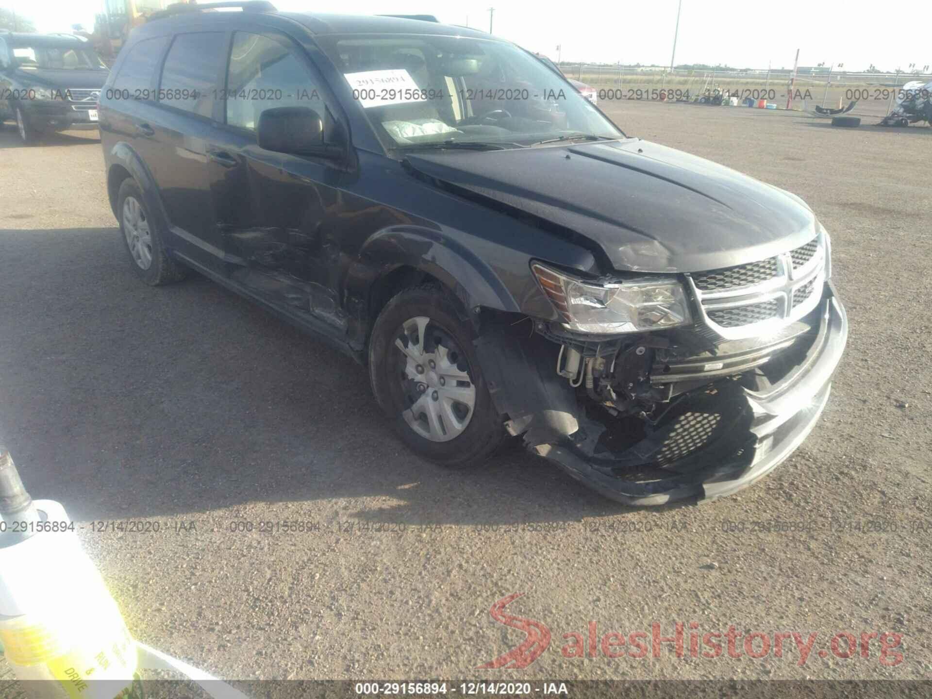 3C4PDCAB8GT207253 2016 DODGE JOURNEY