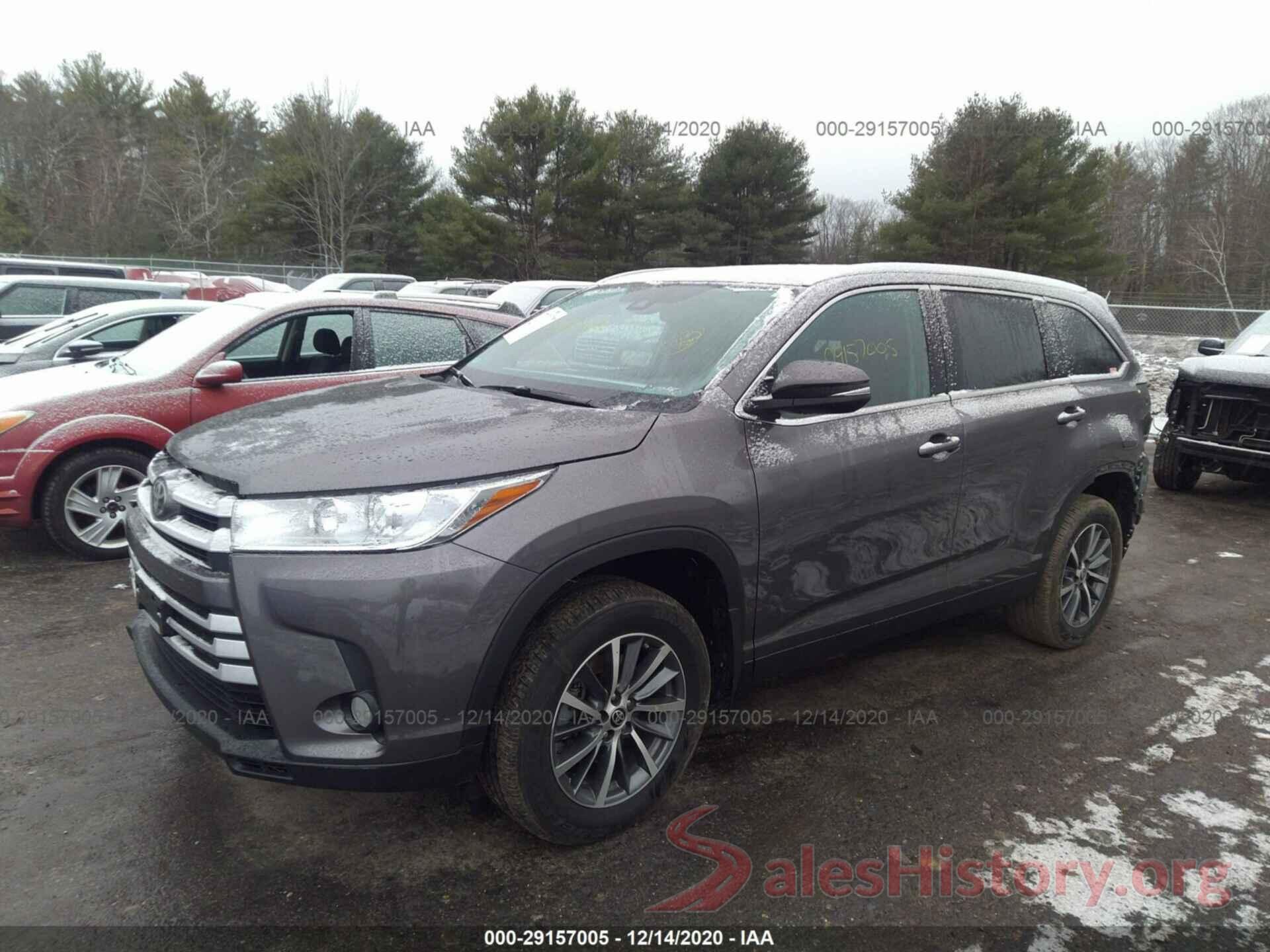 5TDJZRFH2KS627214 2019 TOYOTA HIGHLANDER