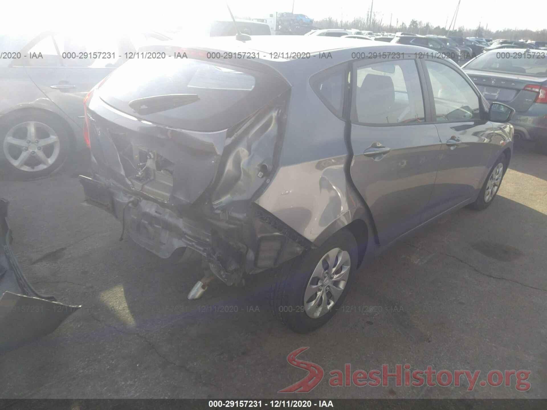 KMHCT5AE5GU278175 2016 HYUNDAI ACCENT