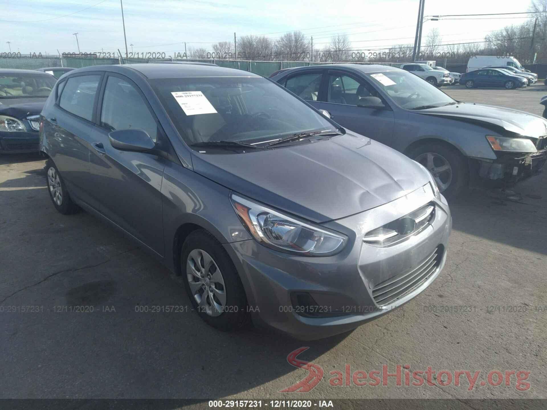 KMHCT5AE5GU278175 2016 HYUNDAI ACCENT