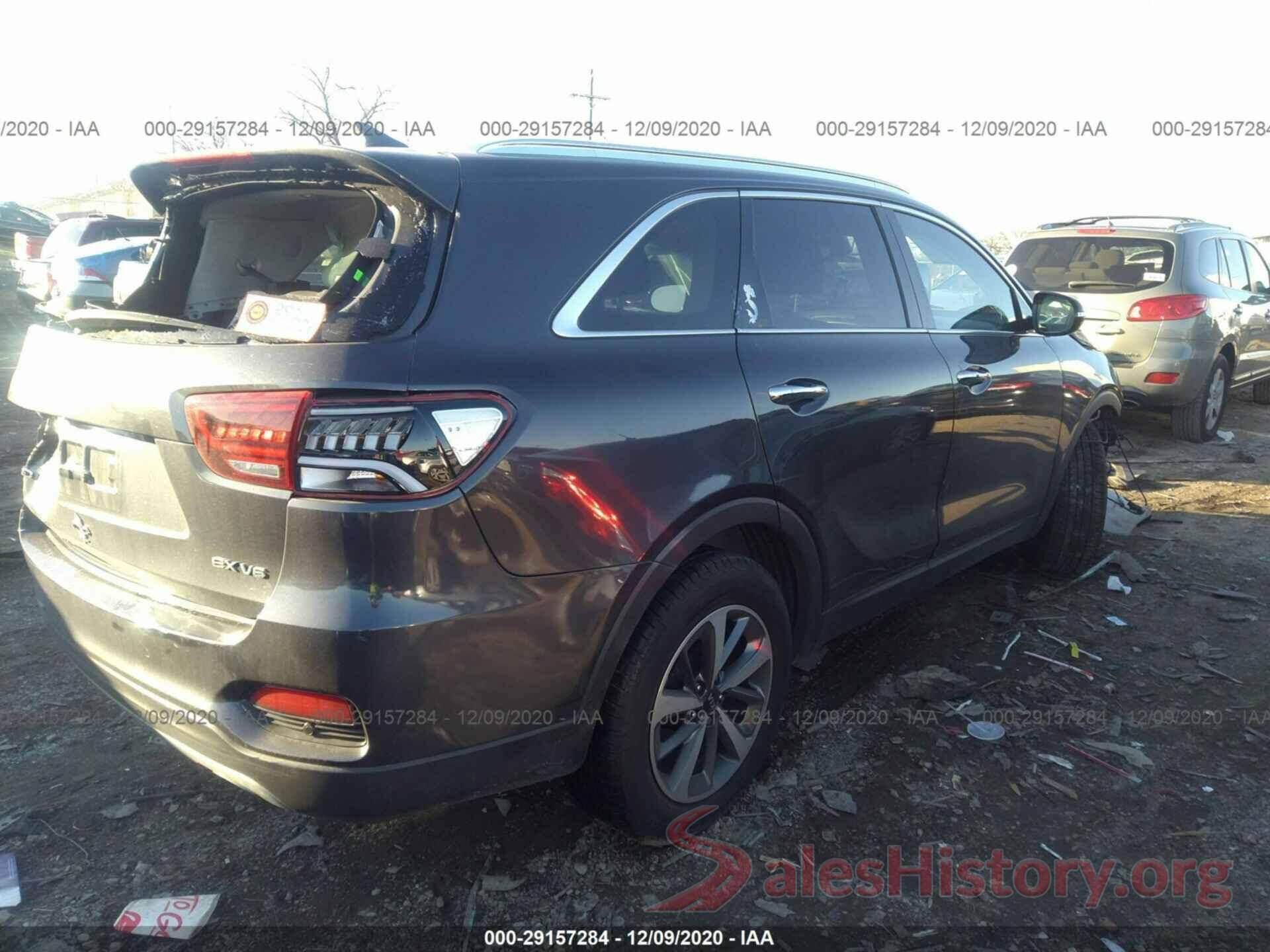 5XYPH4A5XKG454410 2019 KIA SORENTO