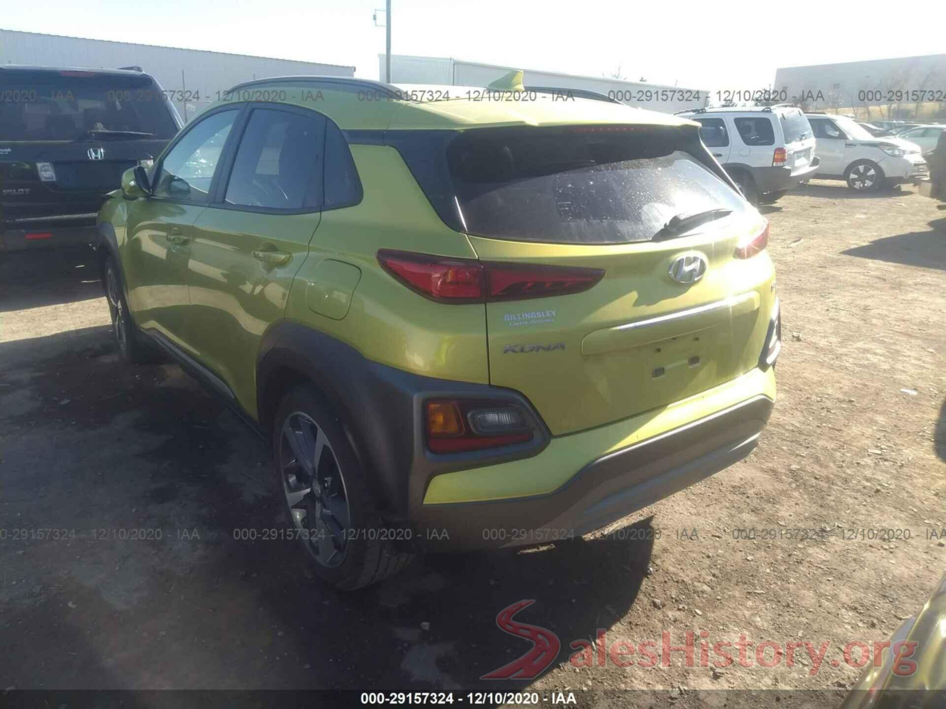 KM8K33A54KU328332 2019 HYUNDAI KONA