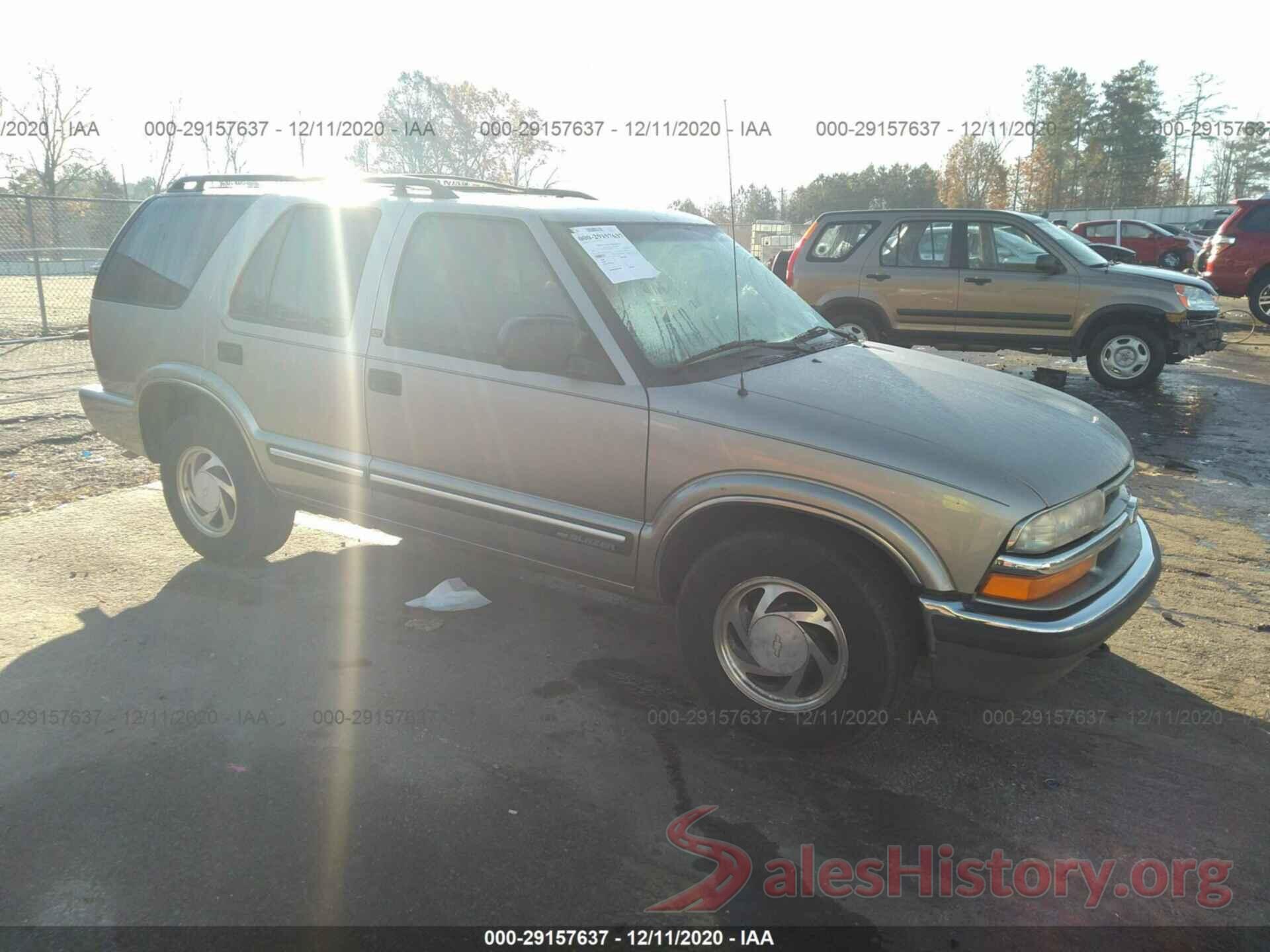 1GNDT13W21K214533 2001 CHEVROLET BLAZER