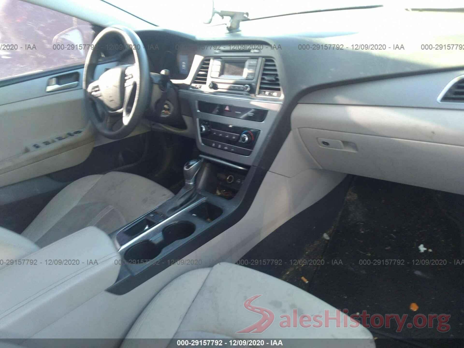 5NPE24AF9HH507178 2017 HYUNDAI SONATA