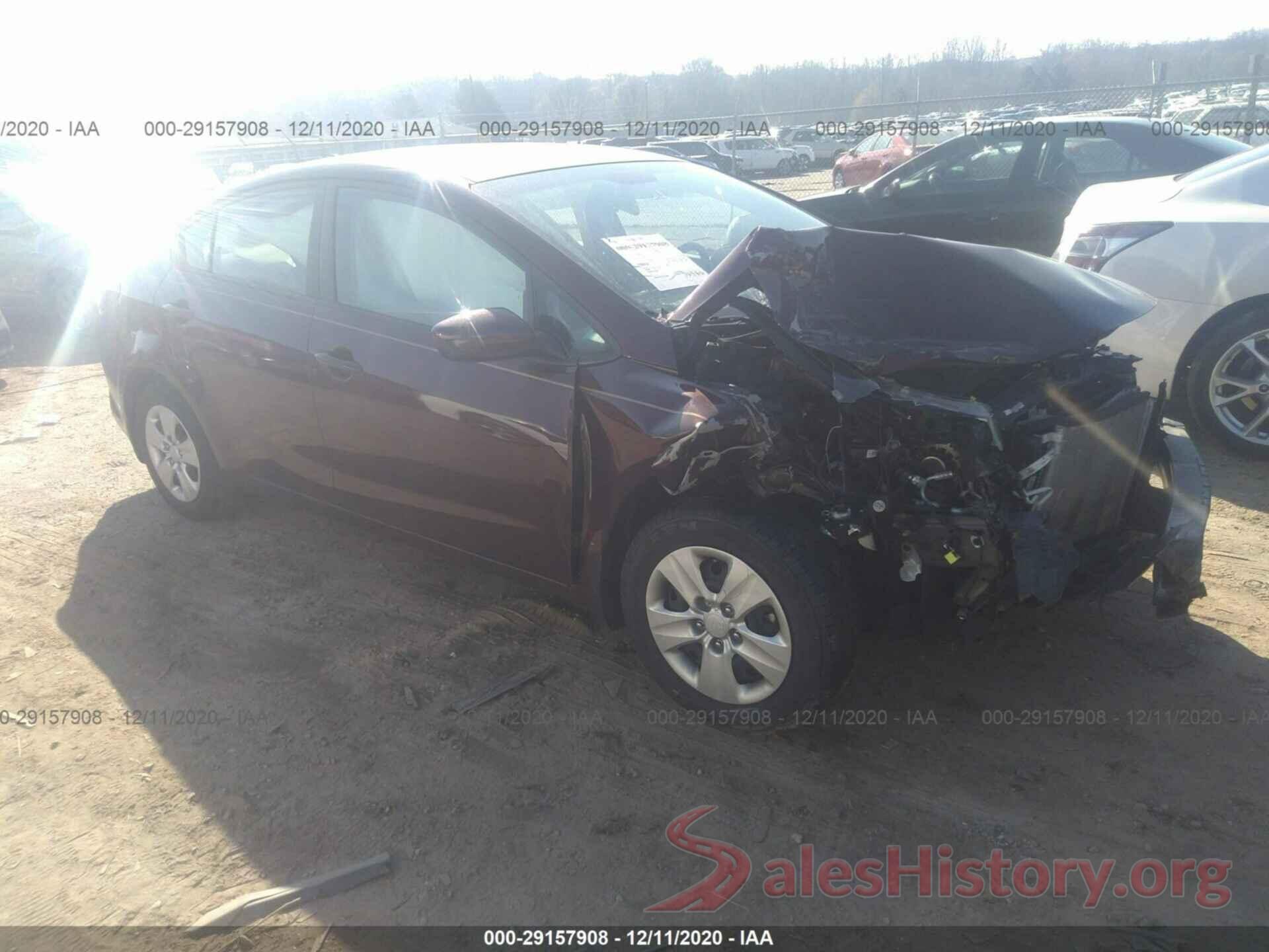 3KPFL4A79JE282121 2018 KIA FORTE