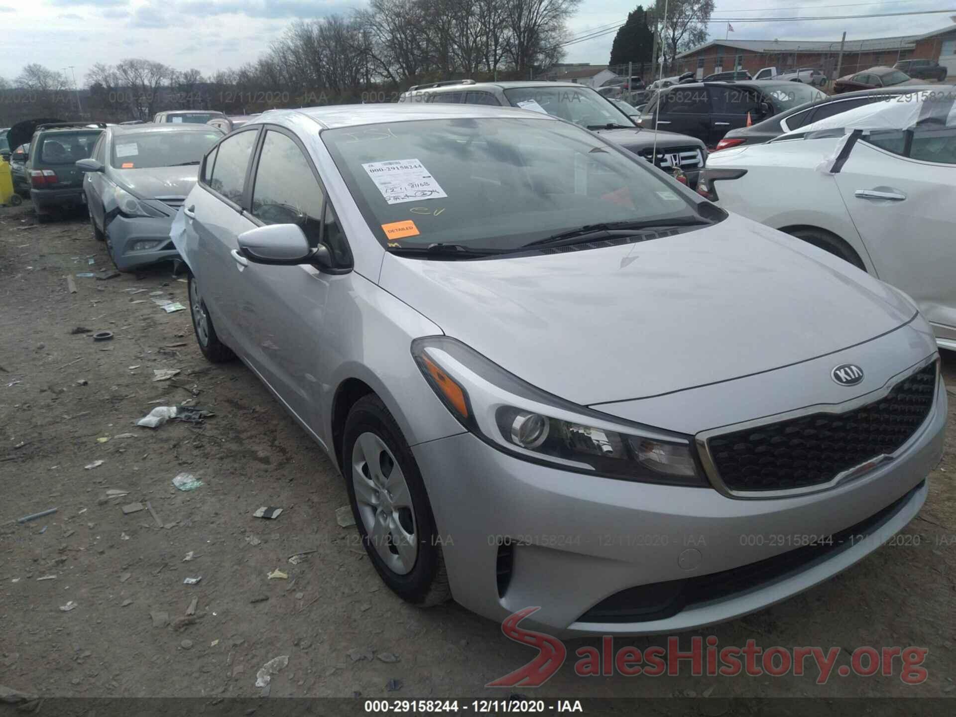 3KPFK4A74HE045291 2017 KIA FORTE