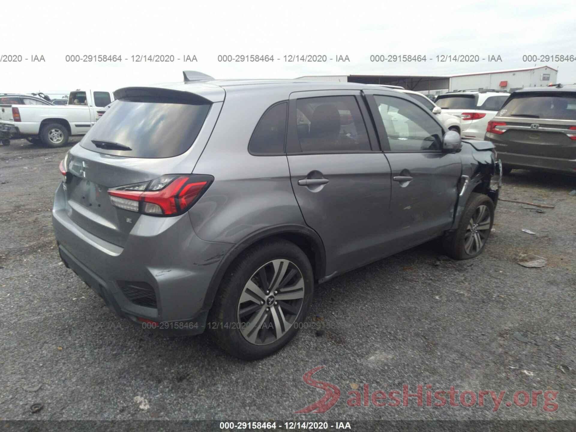 JA4AP4AU2LU008651 2020 MITSUBISHI OUTLANDER SPORT