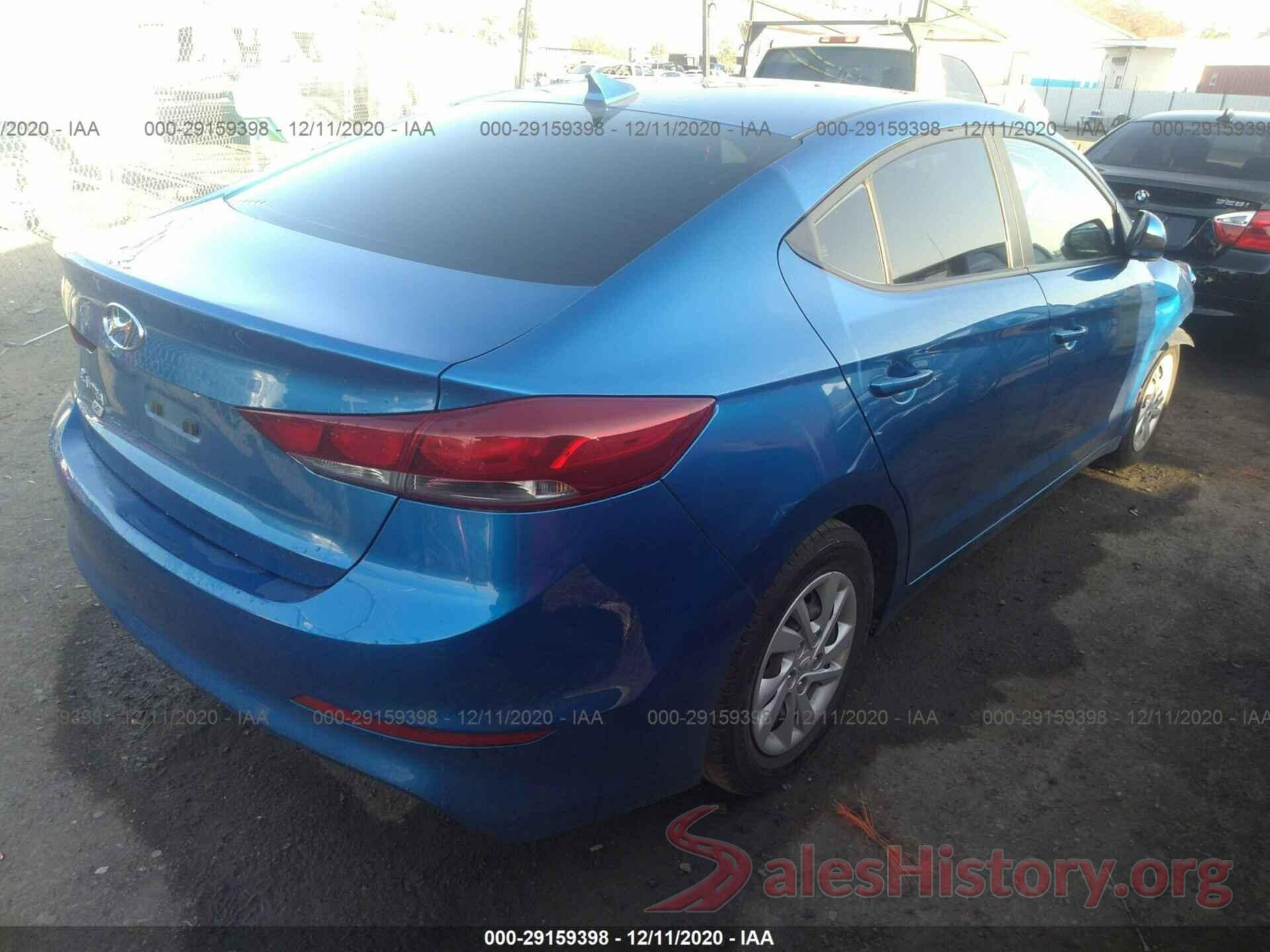 5NPD74LF5HH189876 2017 HYUNDAI ELANTRA