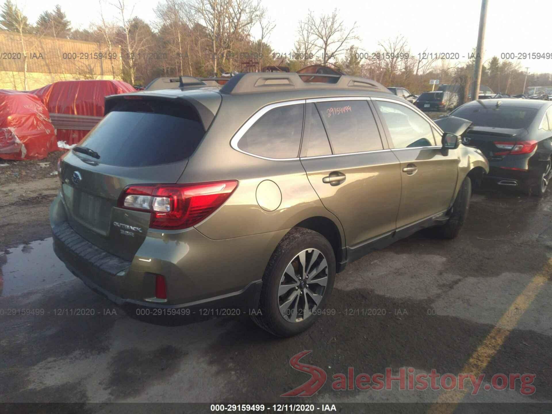 4S4BSENC1G3252492 2016 SUBARU OUTBACK