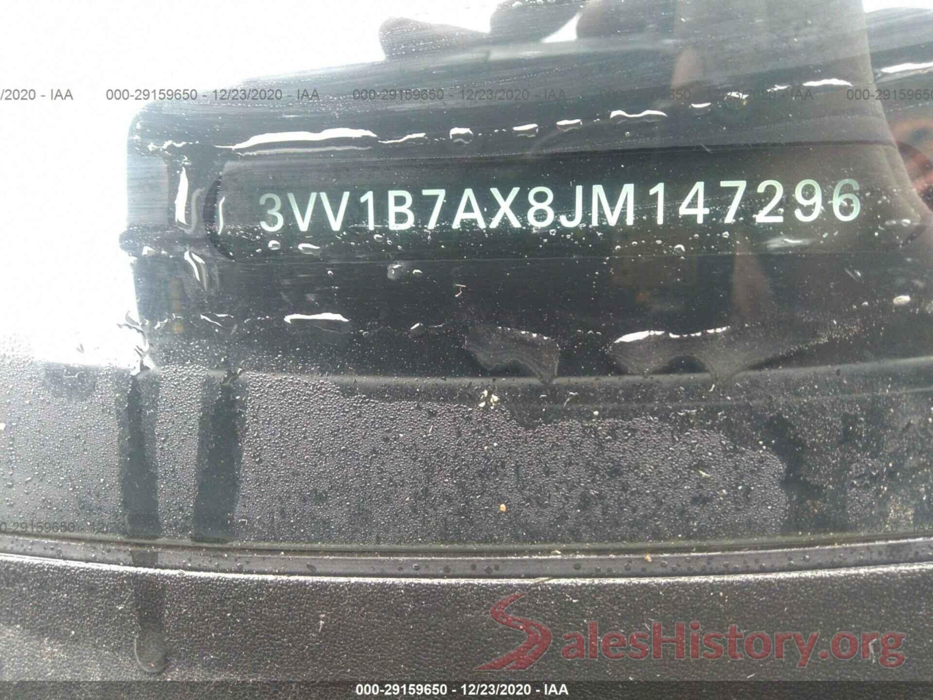 3VV1B7AX8JM147296 2018 VOLKSWAGEN TIGUAN