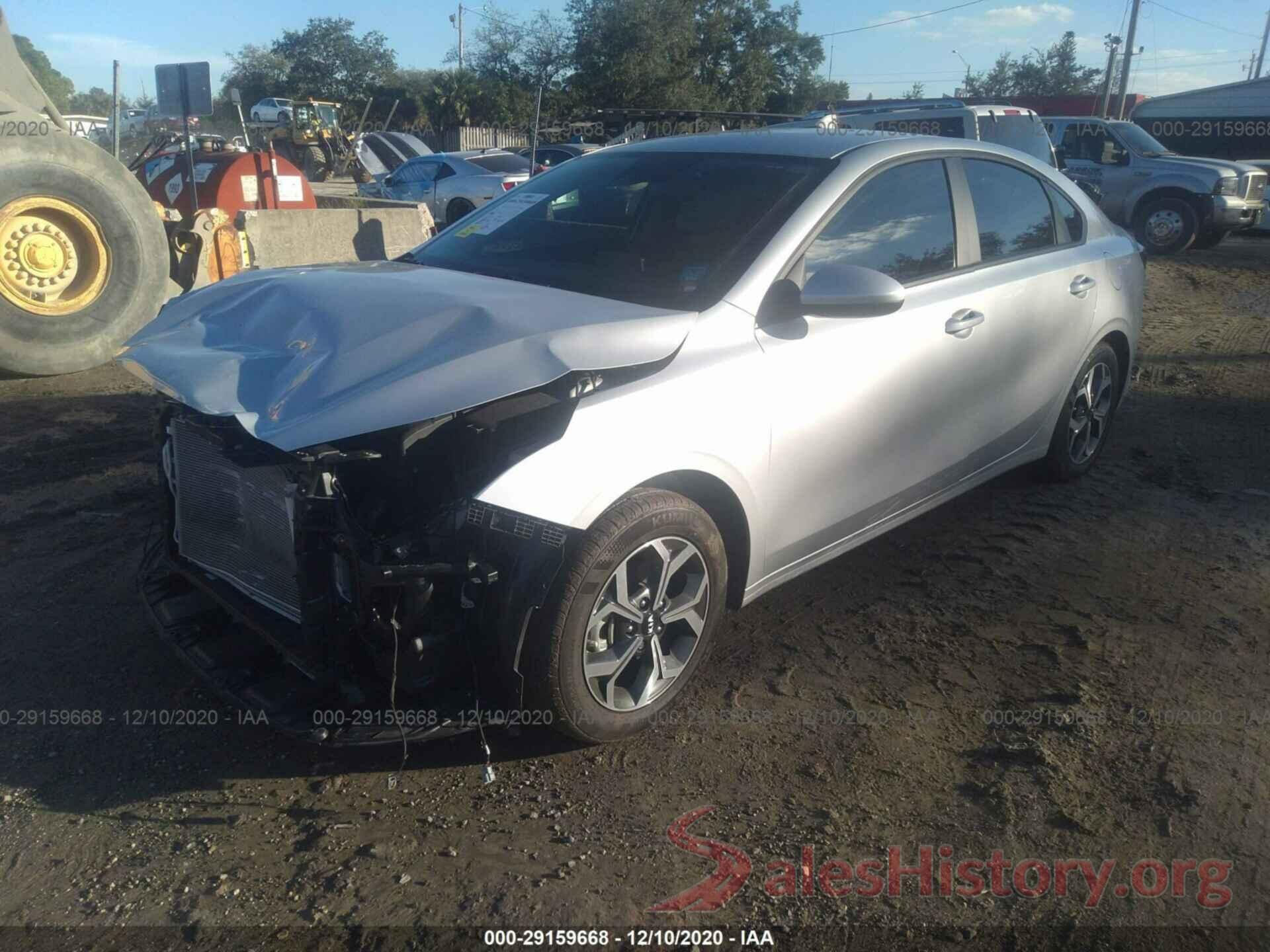 3KPF24AD6LE239870 2020 KIA FORTE