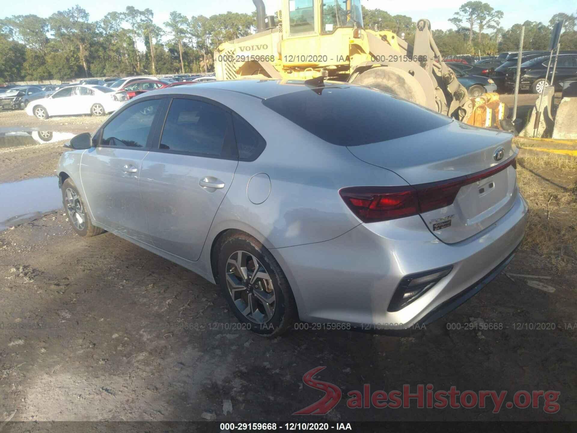 3KPF24AD6LE239870 2020 KIA FORTE