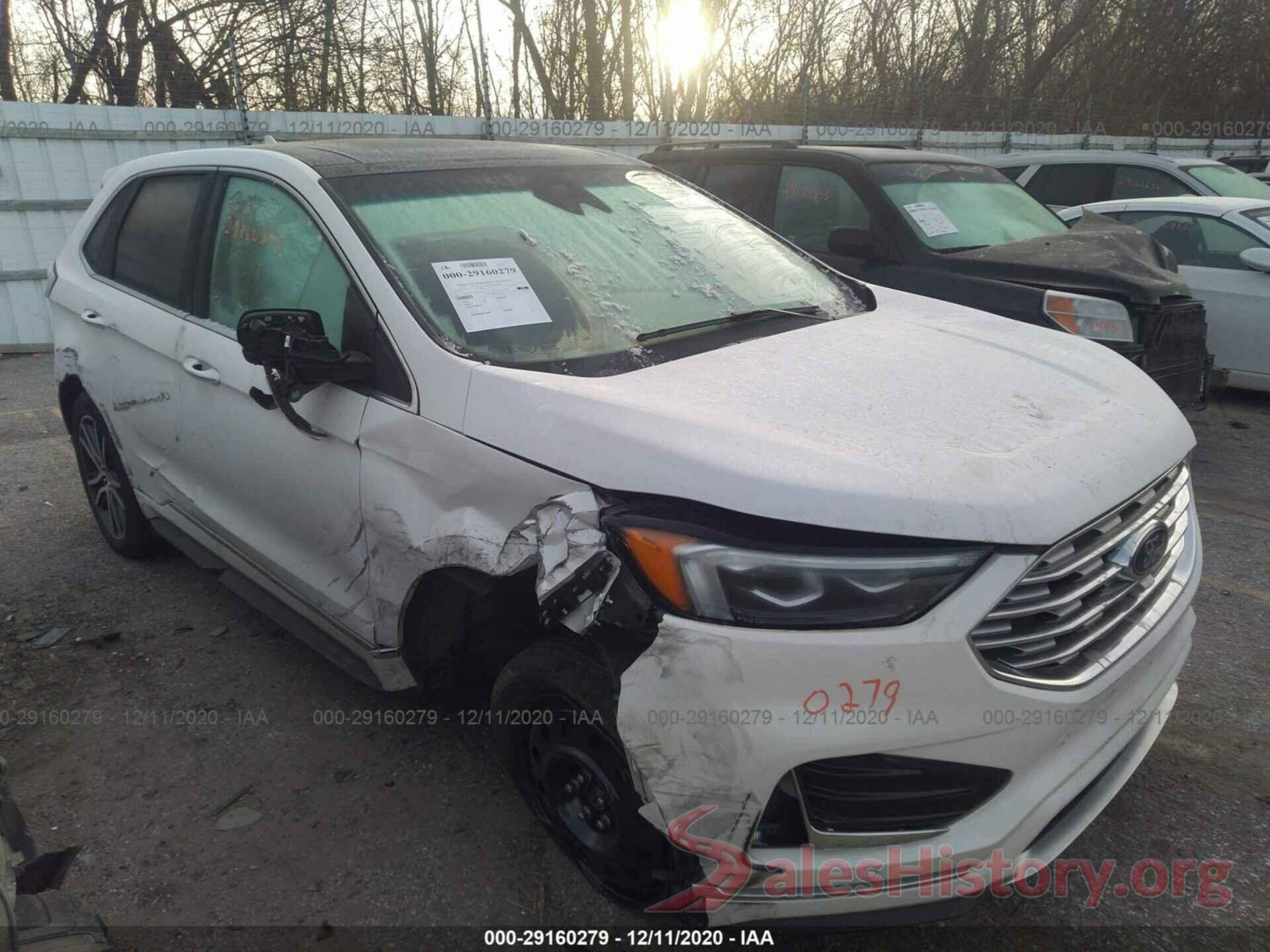 2FMPK4K98KBB36126 2019 FORD EDGE