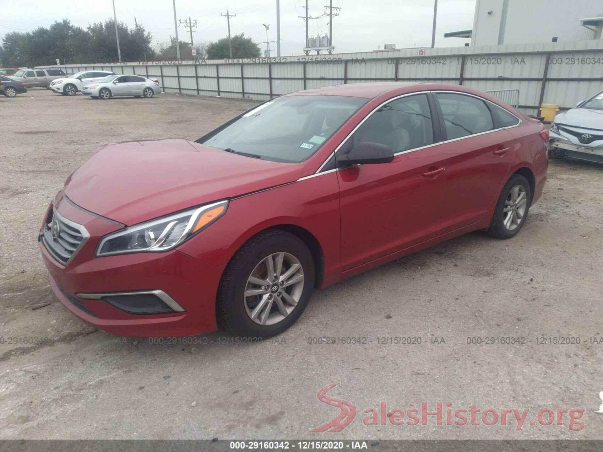 5NPE24AF8HH471743 2017 HYUNDAI SONATA