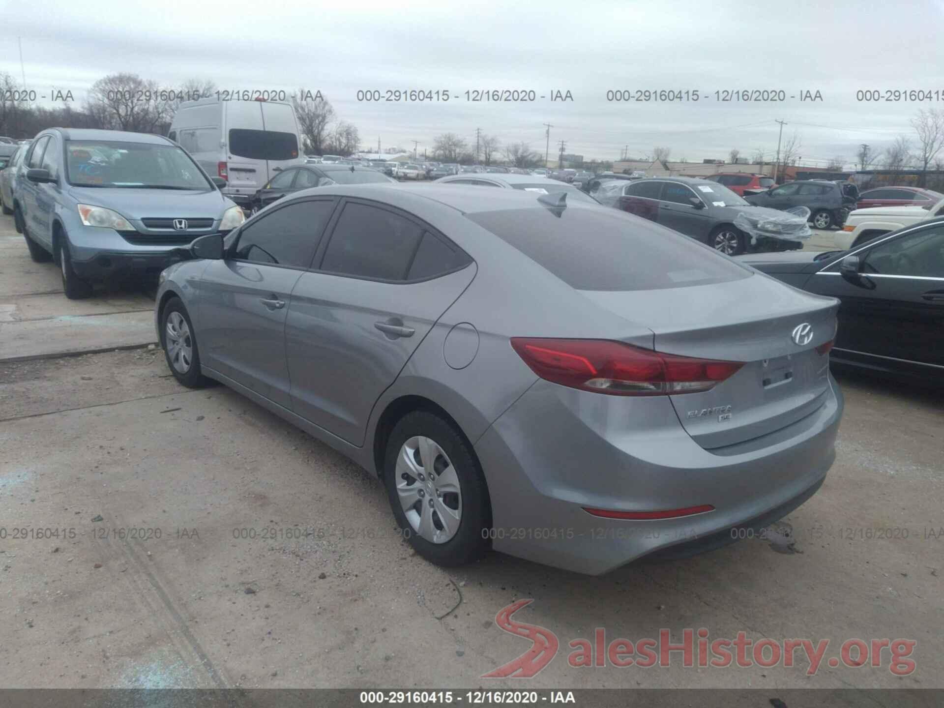 5NPD74LF4HH141494 2017 HYUNDAI ELANTRA