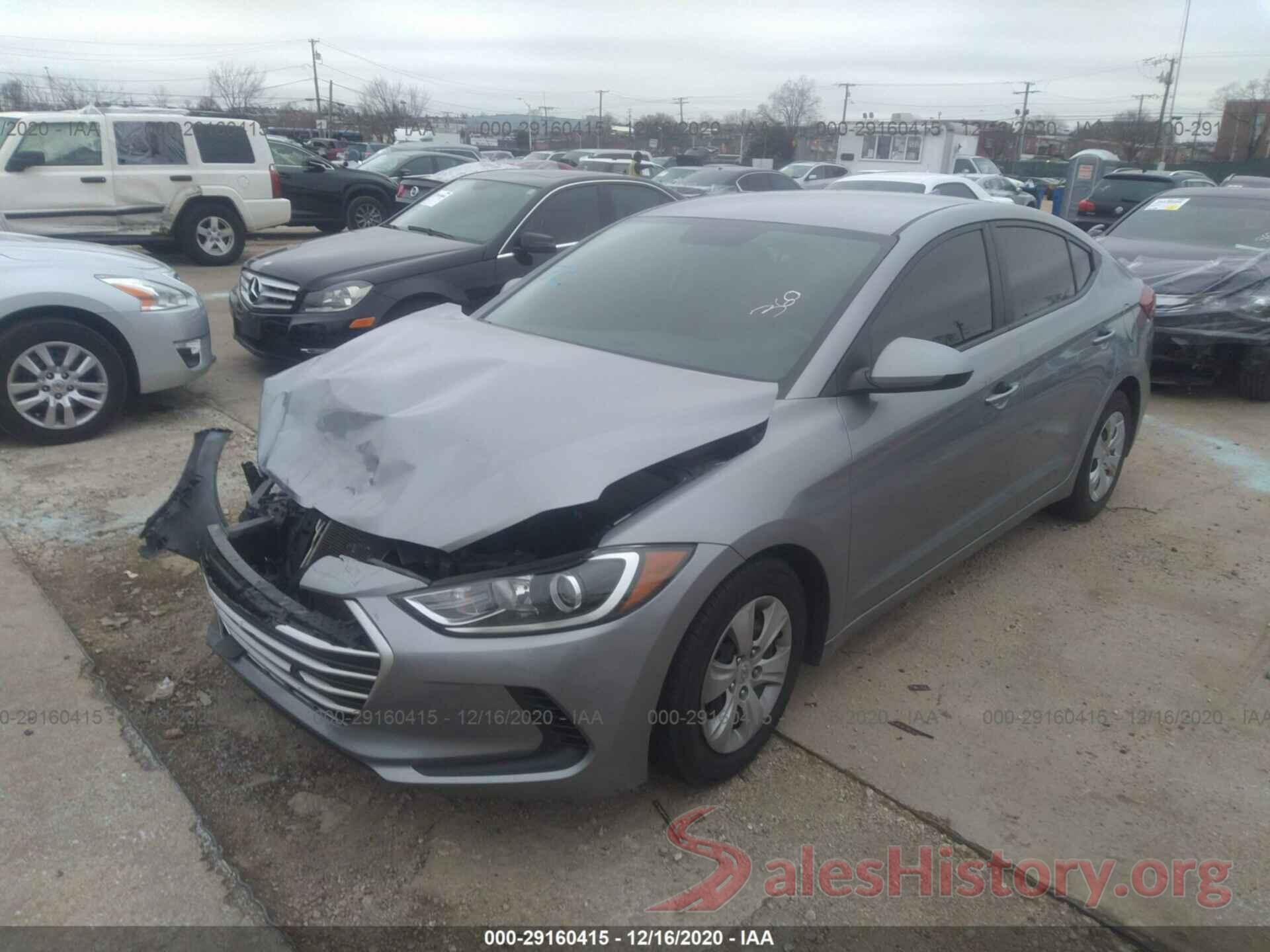 5NPD74LF4HH141494 2017 HYUNDAI ELANTRA