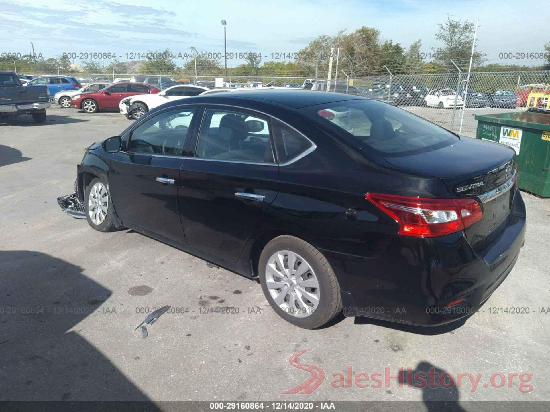 3N1AB7AP2KY386192 2019 NISSAN SENTRA