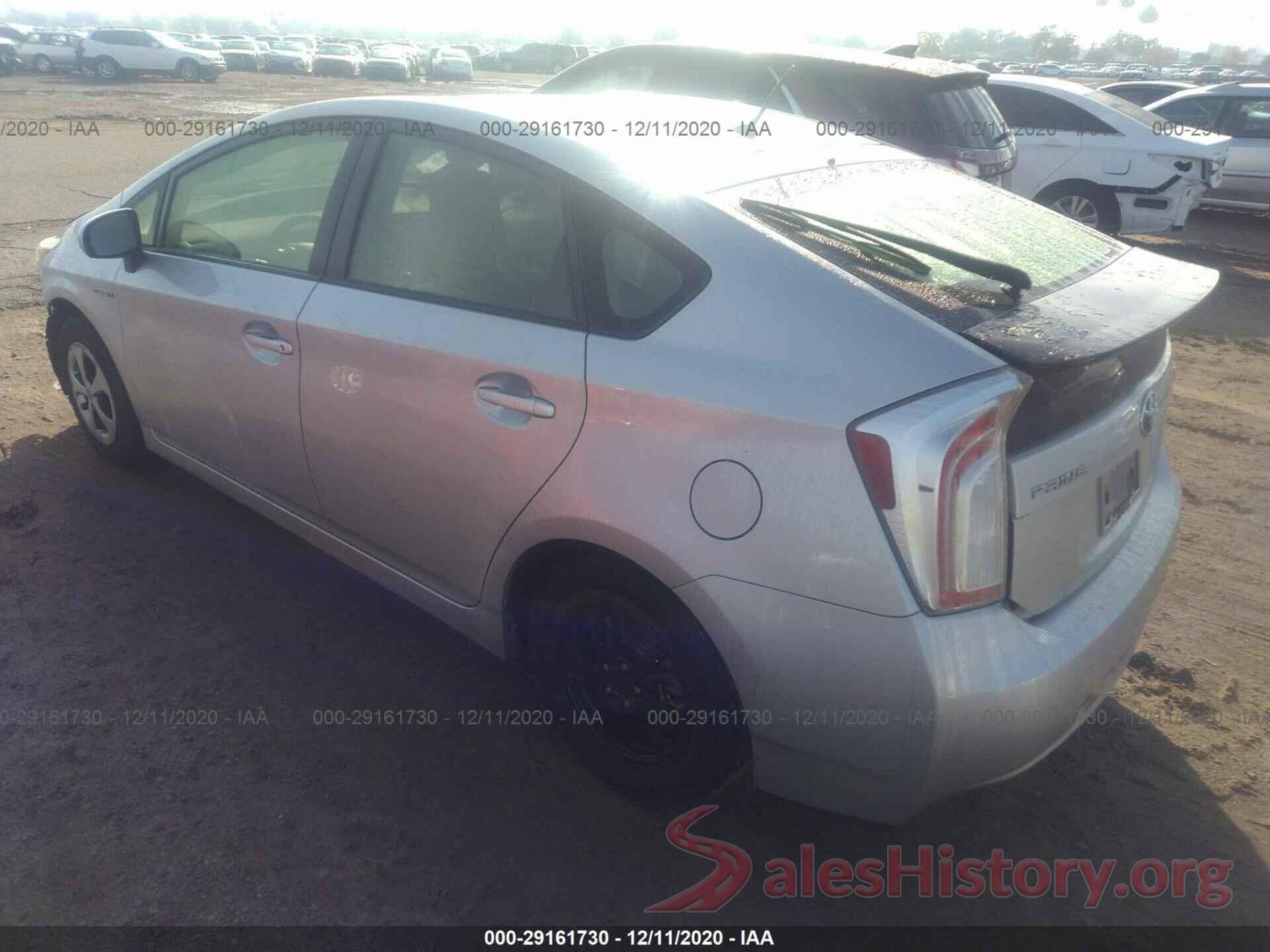 JTDKN3DUXF0463443 2015 TOYOTA PRIUS