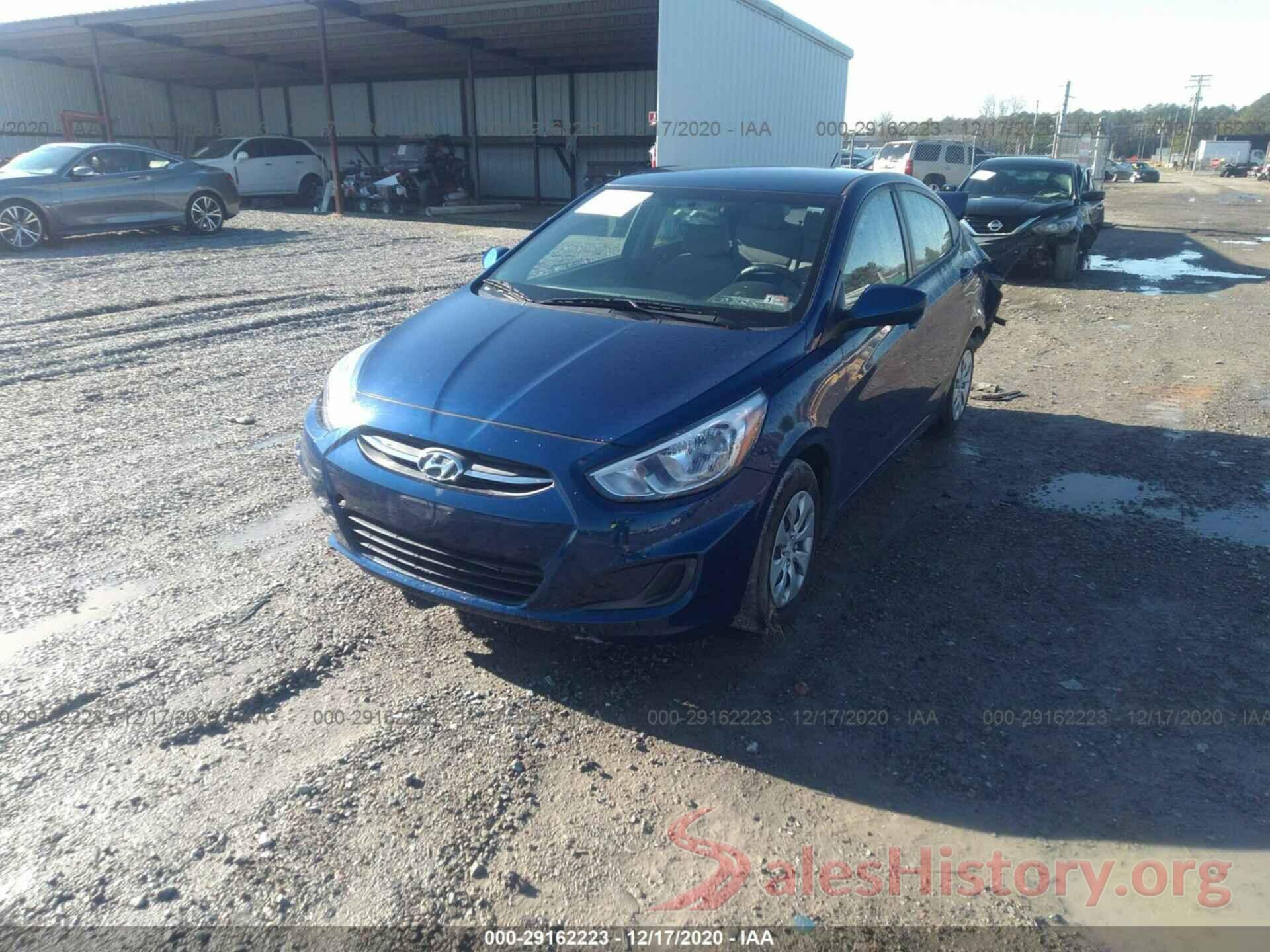 KMHCT4AE7HU291618 2017 HYUNDAI ACCENT