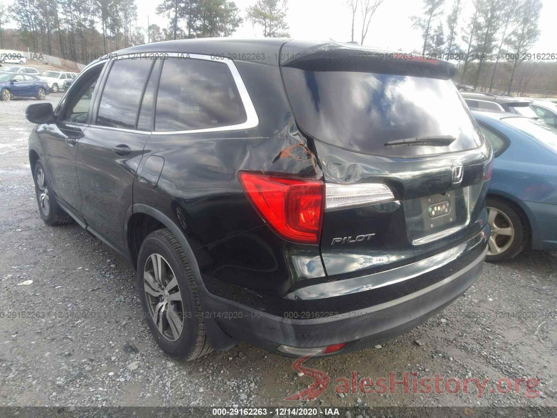 5FNYF5H31GB013865 2016 HONDA PILOT