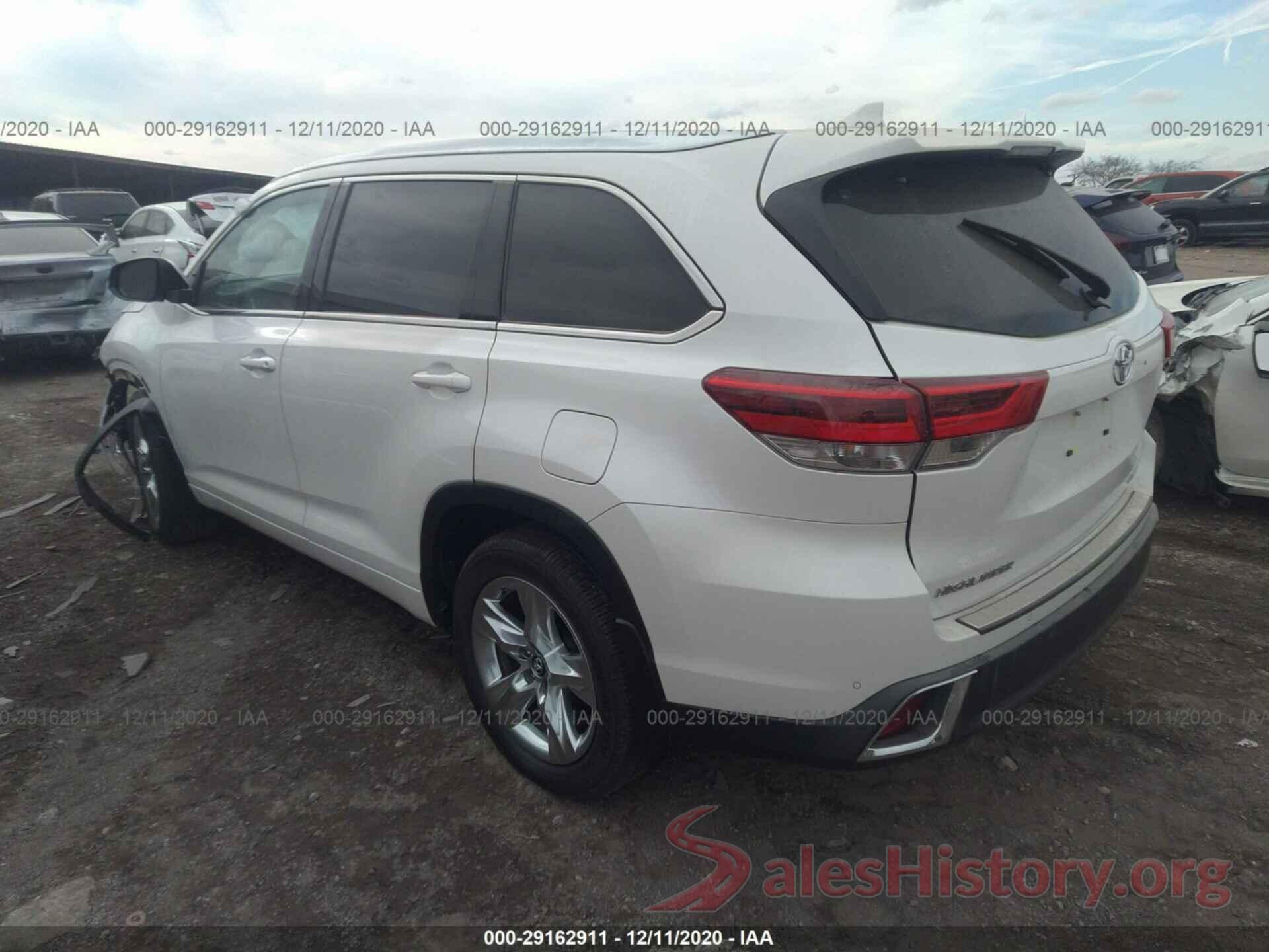 5TDDZRFH0JS906267 2018 TOYOTA HIGHLANDER