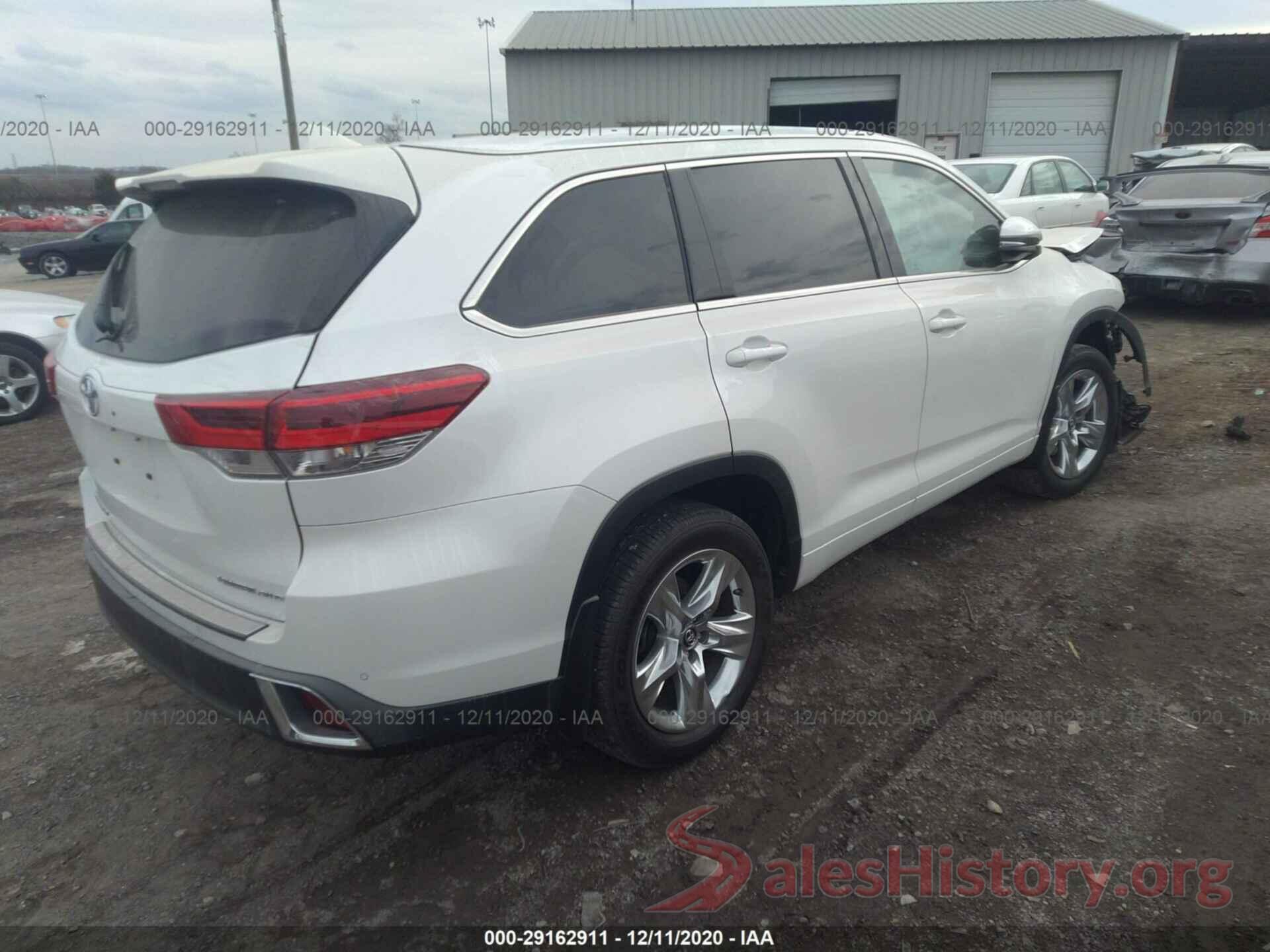 5TDDZRFH0JS906267 2018 TOYOTA HIGHLANDER