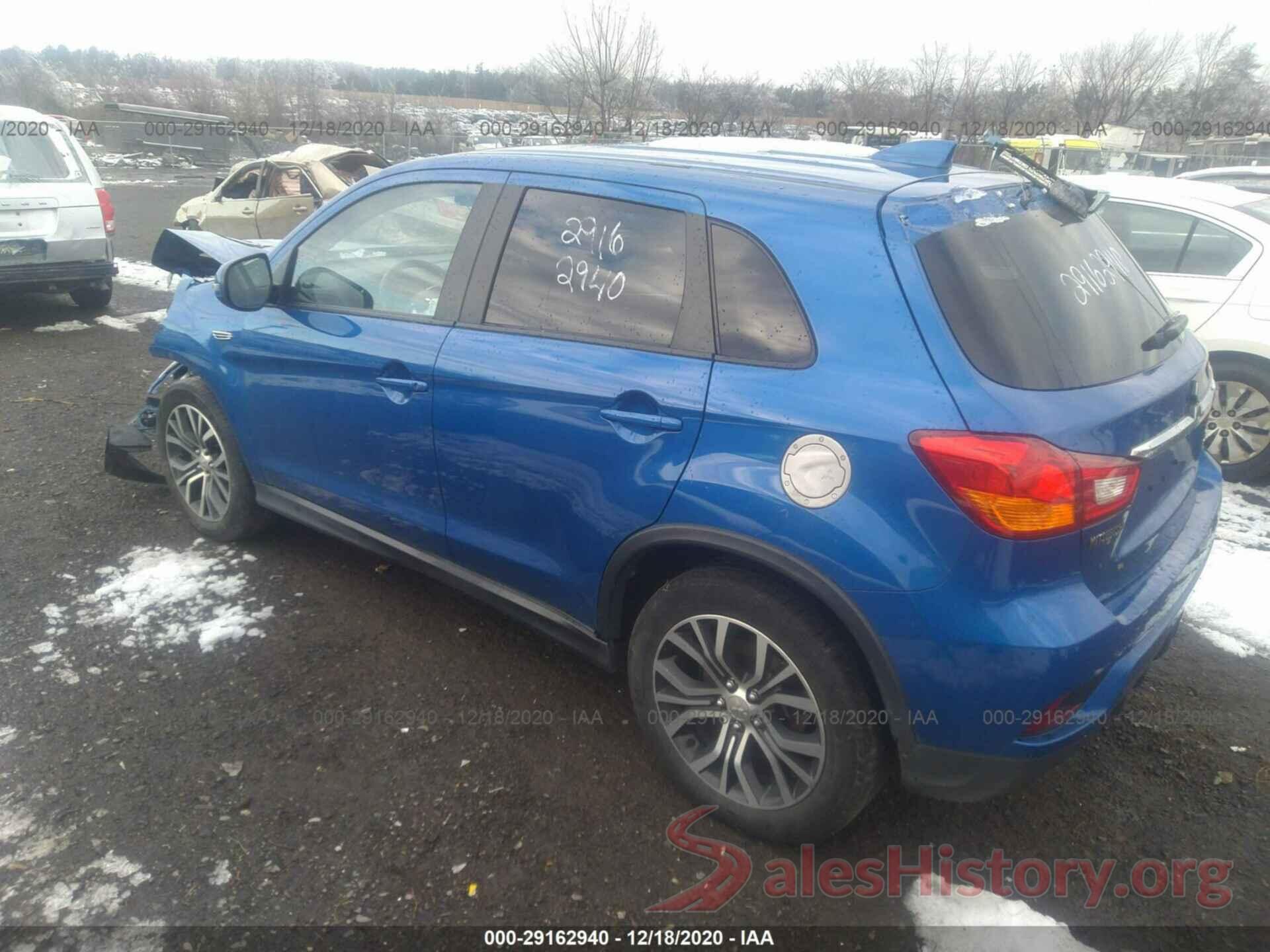 JA4AR3AUXKU023613 2019 MITSUBISHI OUTLANDER SPORT