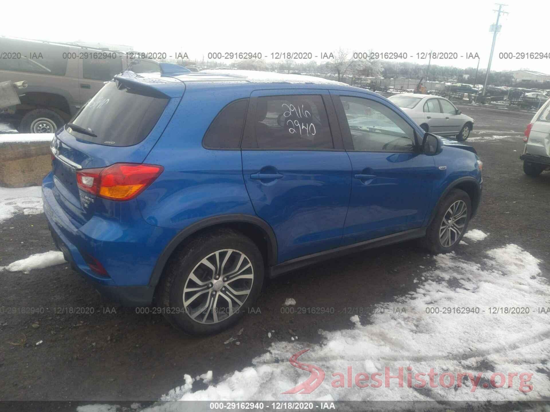 JA4AR3AUXKU023613 2019 MITSUBISHI OUTLANDER SPORT