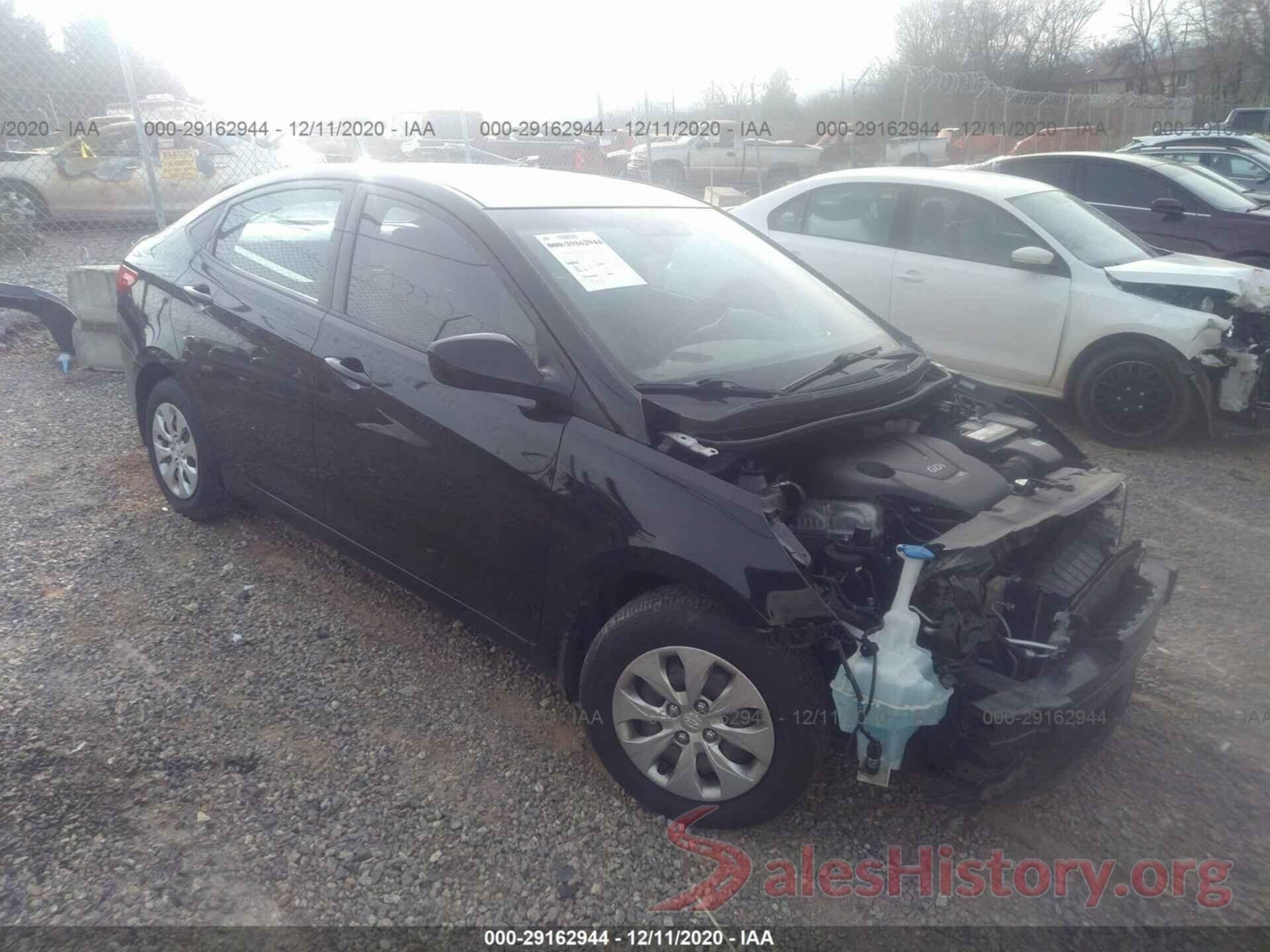 KMHCT4AEXGU017263 2016 HYUNDAI ACCENT