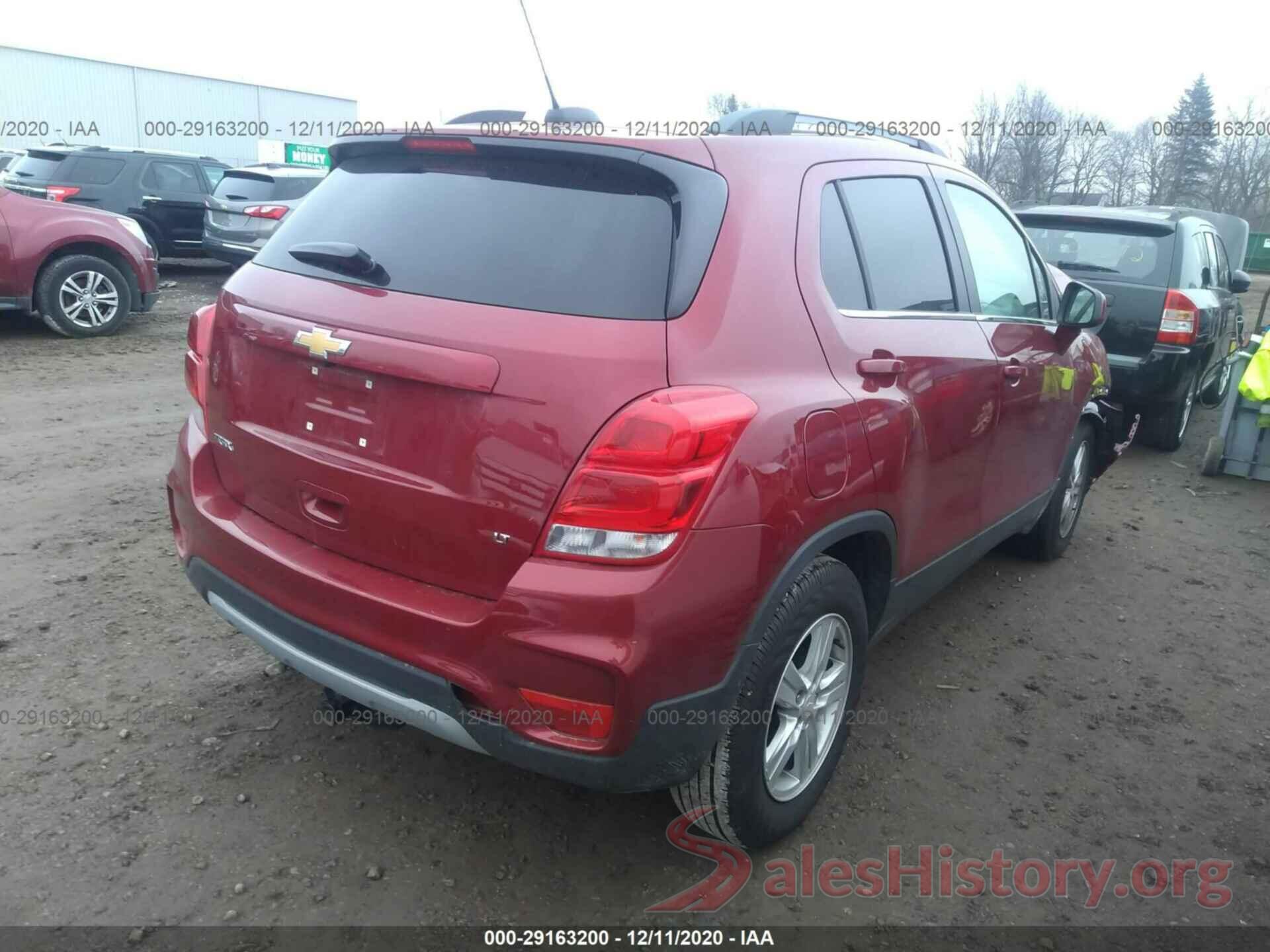 3GNCJLSB7KL321864 2019 CHEVROLET TRAX