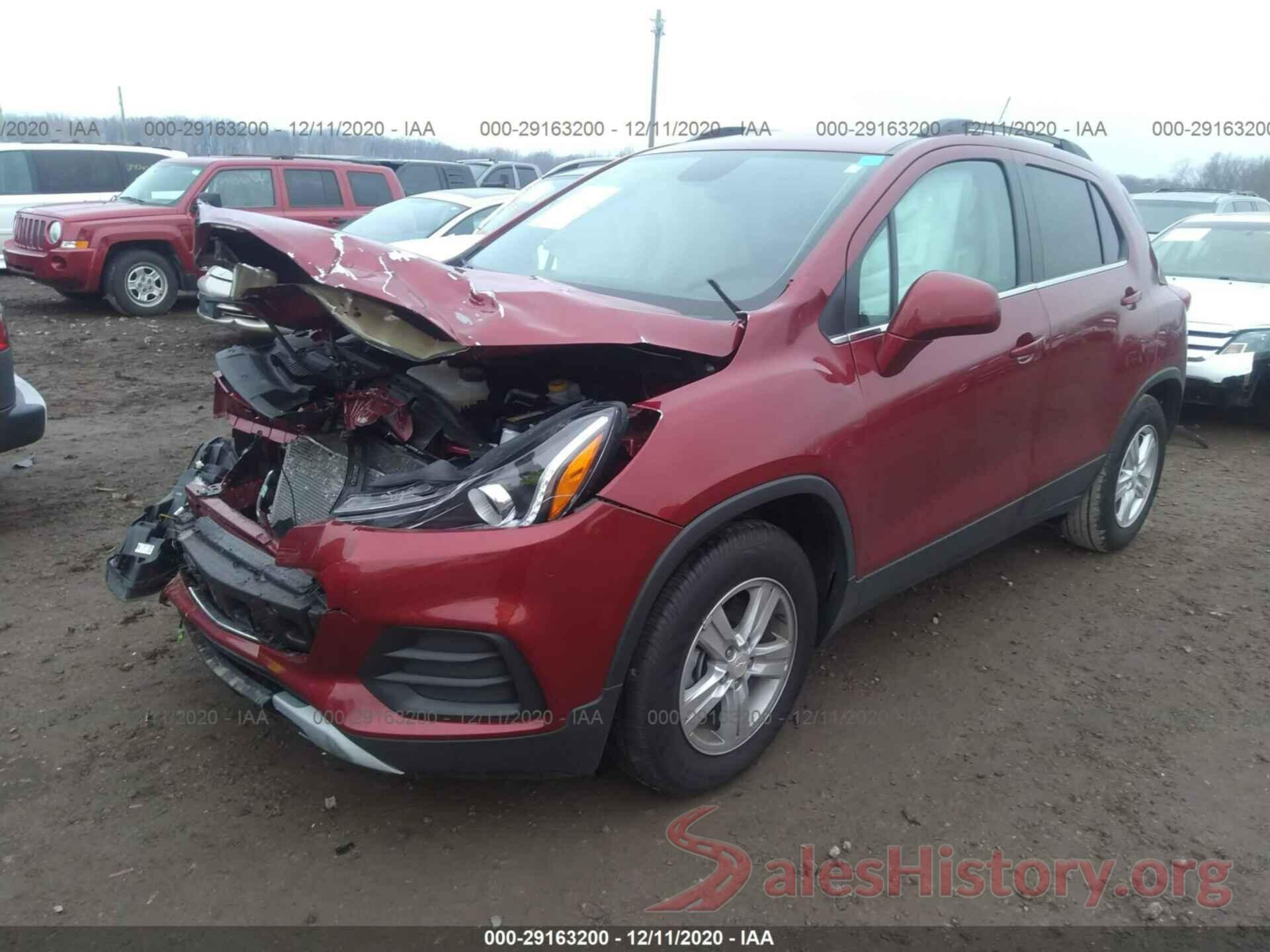 3GNCJLSB7KL321864 2019 CHEVROLET TRAX