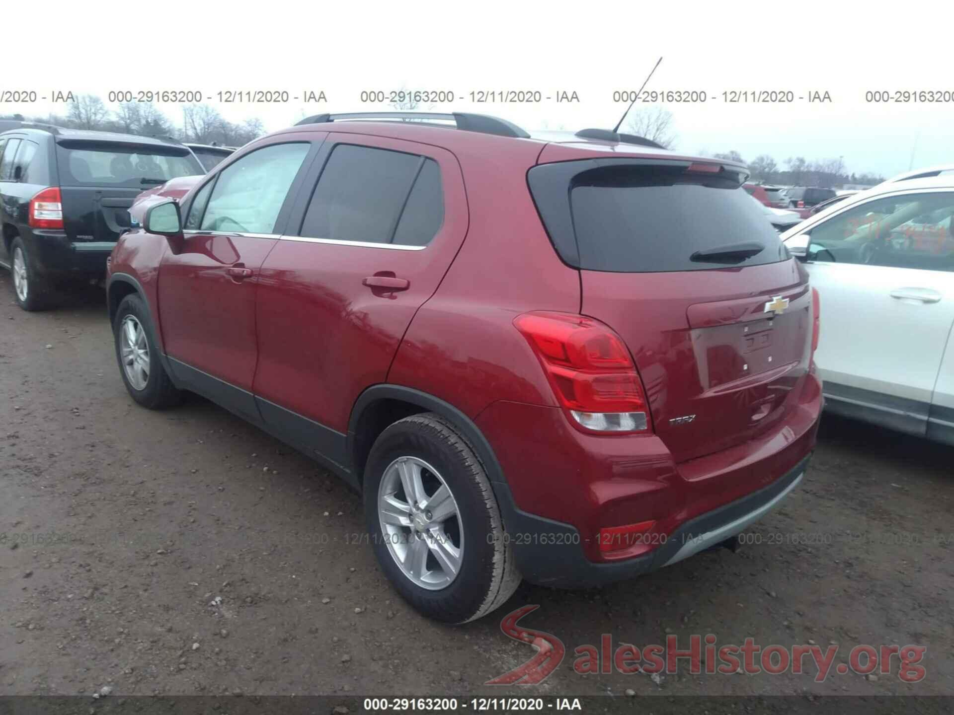 3GNCJLSB7KL321864 2019 CHEVROLET TRAX